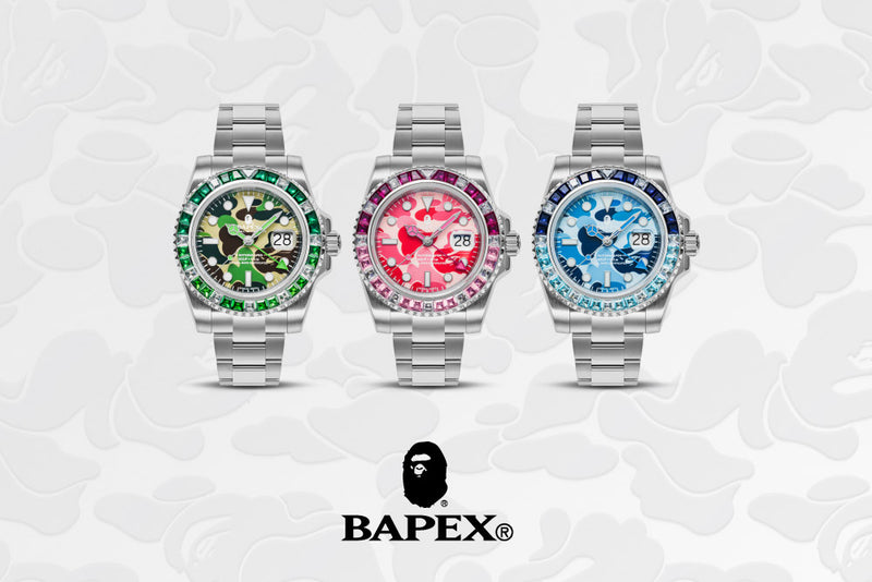TYPE 2 BAPEXยฎ ABC CAMO CRYSTAL STONE