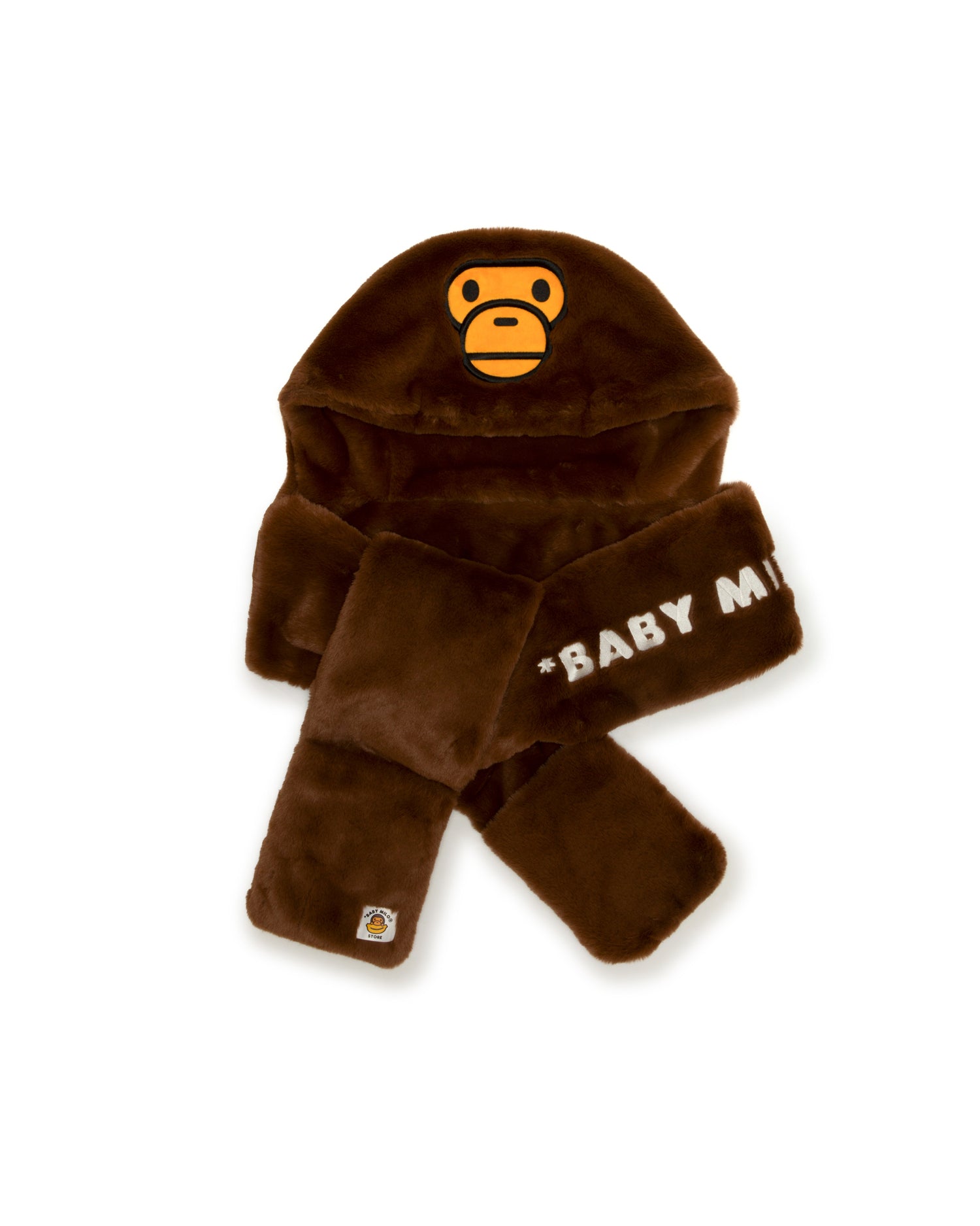 小物 A BATHING APE BABY MILO SCARF BABY MILO® STORE Baby Milo Hooded Scarf | Bape official website