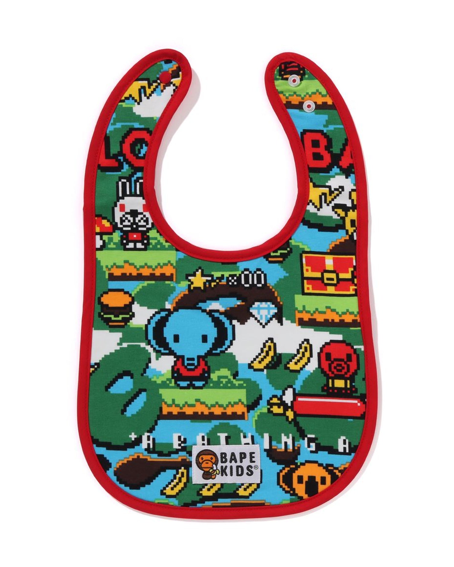 Fashion bape baby bib