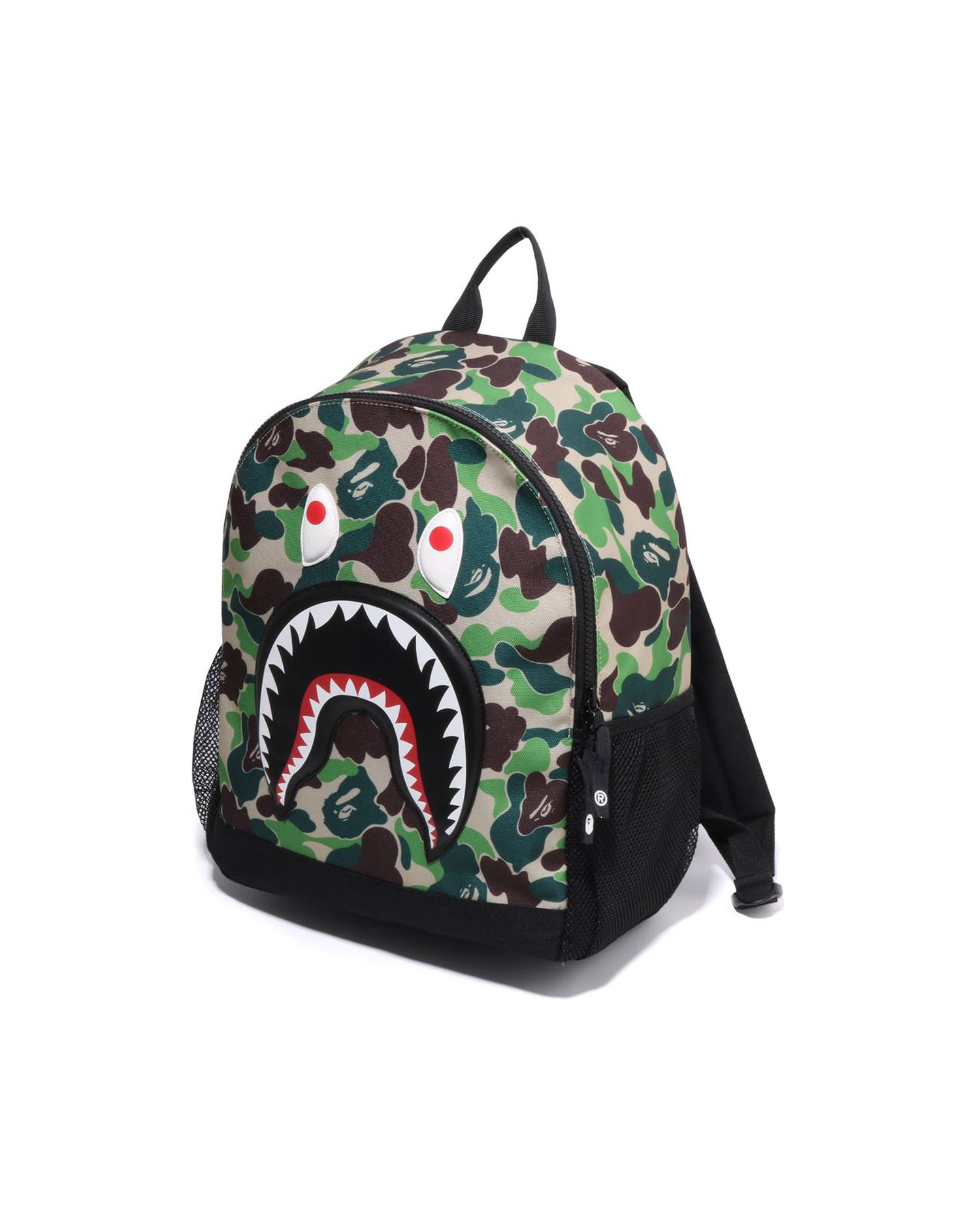 A BATHING APE® Kids Abc Camo Shark Daypack | Bape official