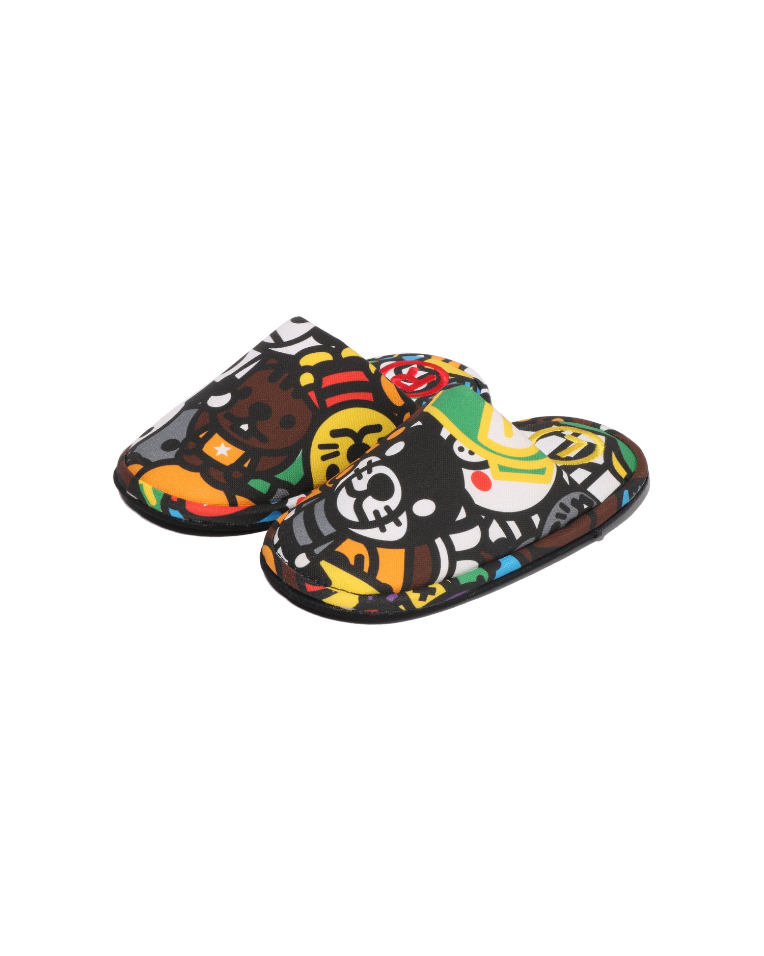 A BATHING APE® Kids Milo All Safari Slippers | Bape official