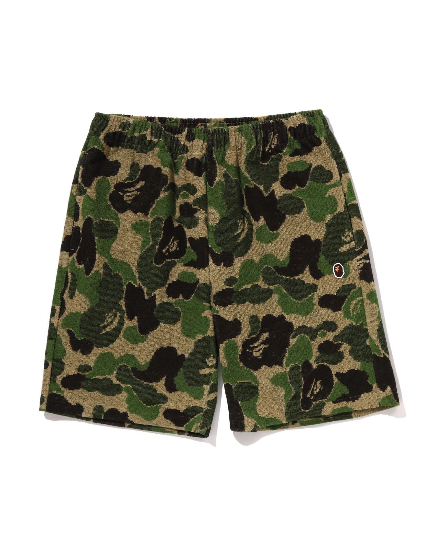 A BATHING APE® Abc Camo Pile One Point Sweat Shorts | Bape A BATHING APE® Abc Camo Pile One Point Sweat Shorts | Bape