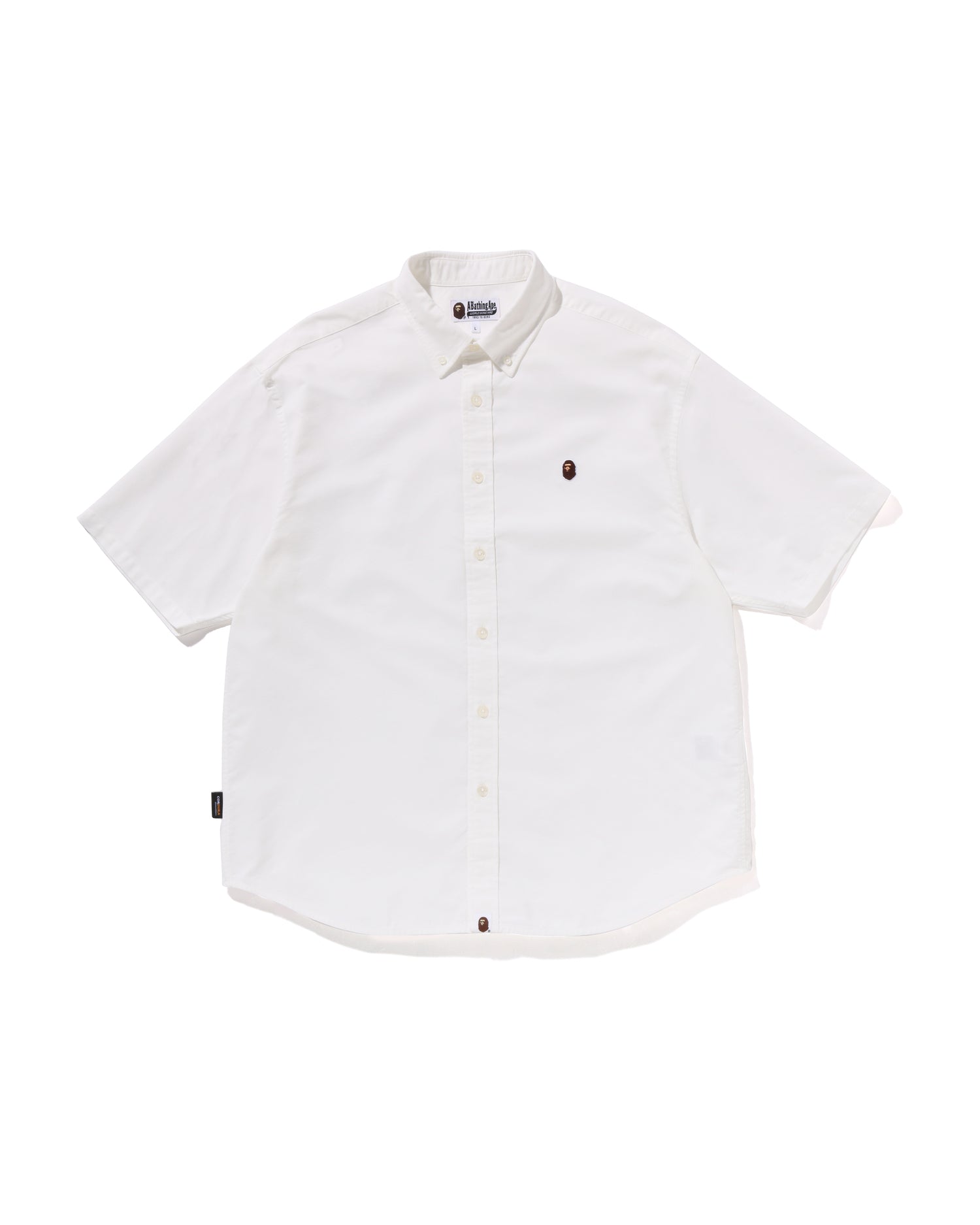 A BATHING APE® One Point Oxford Ss Shirt | Bape official