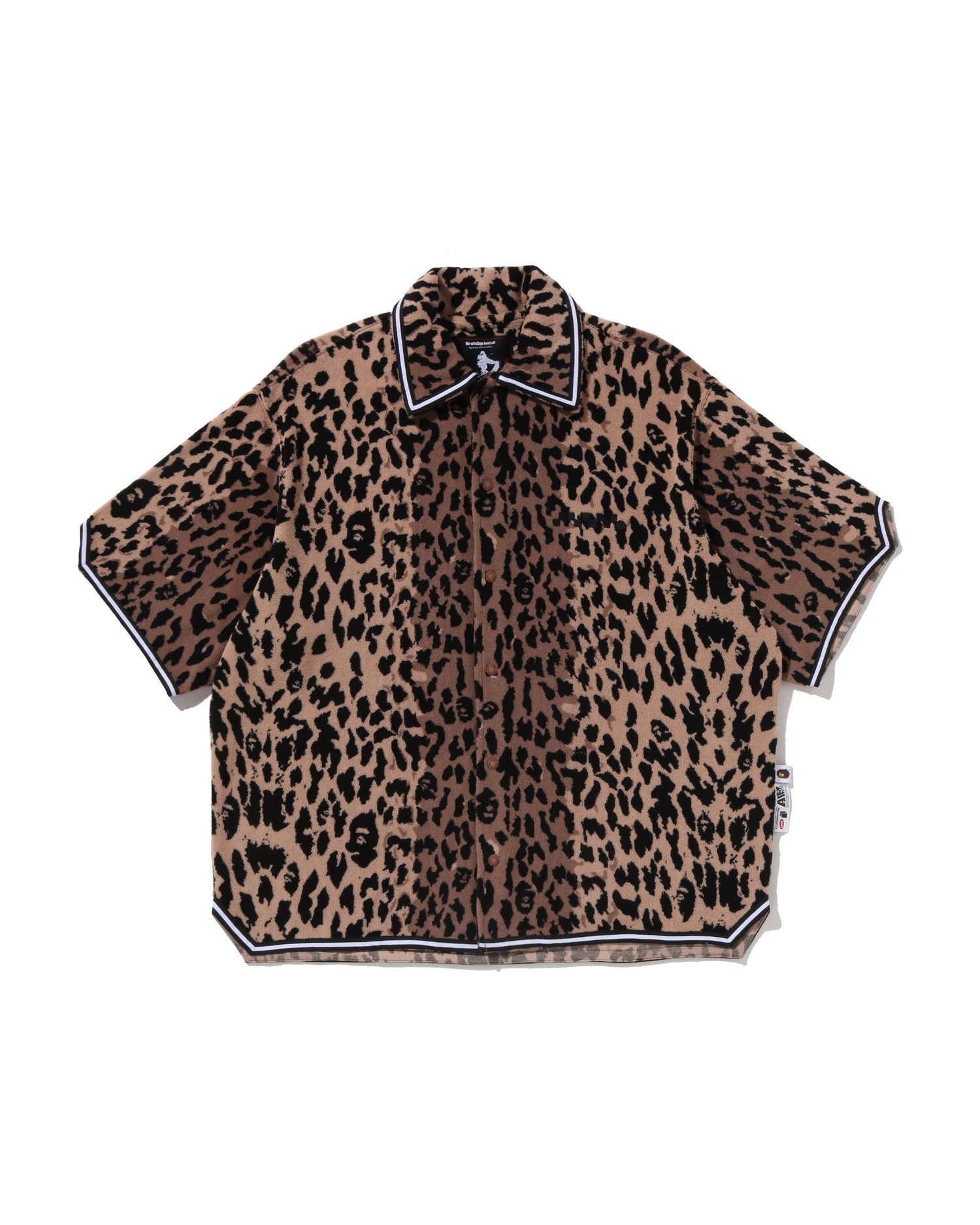 A BATHING APE® BAPE by Kazuki Kuraishi Leopard Pattern Ss Shirt