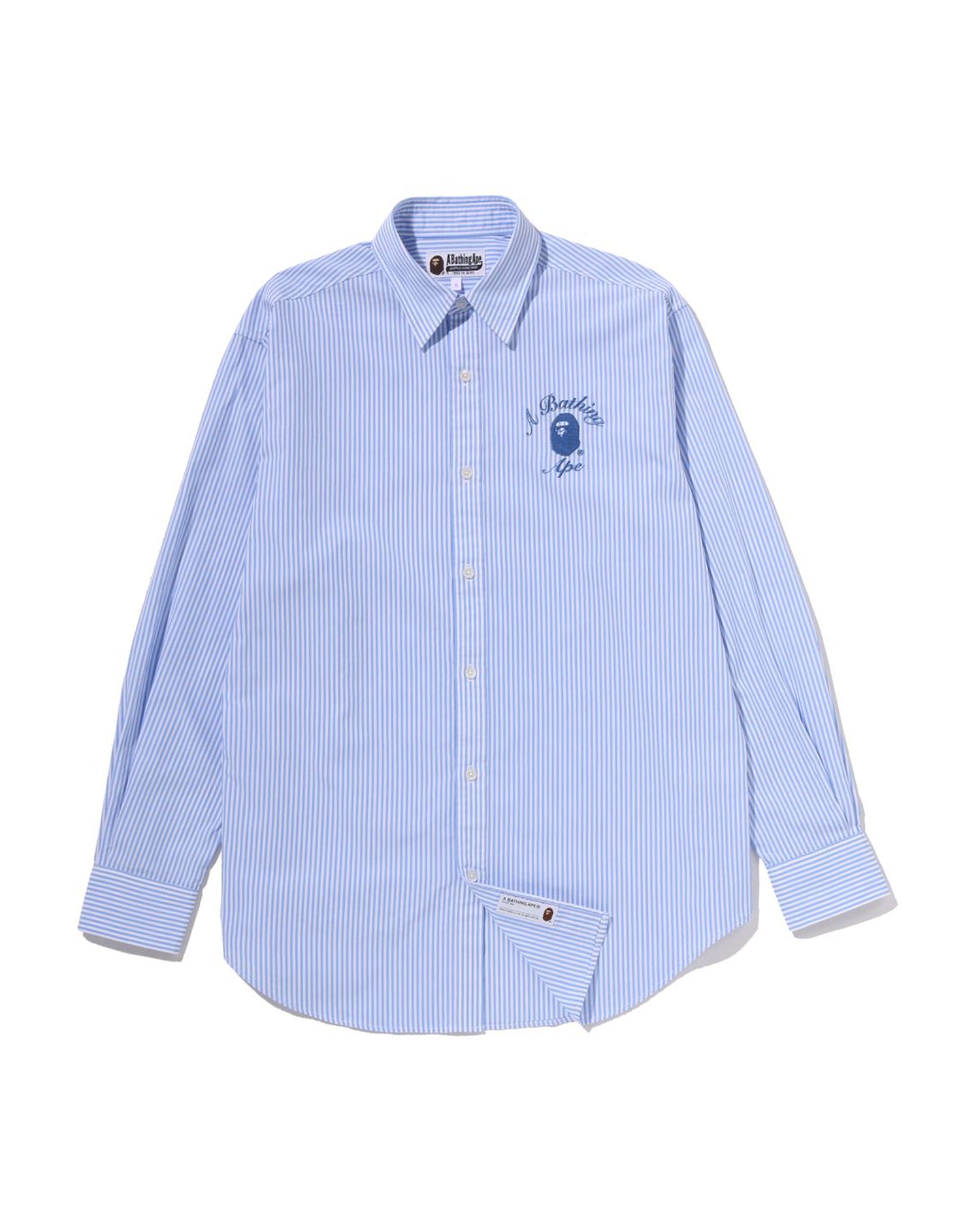 A BATHING APE® College Stripe Shirt | Bape official website – INT