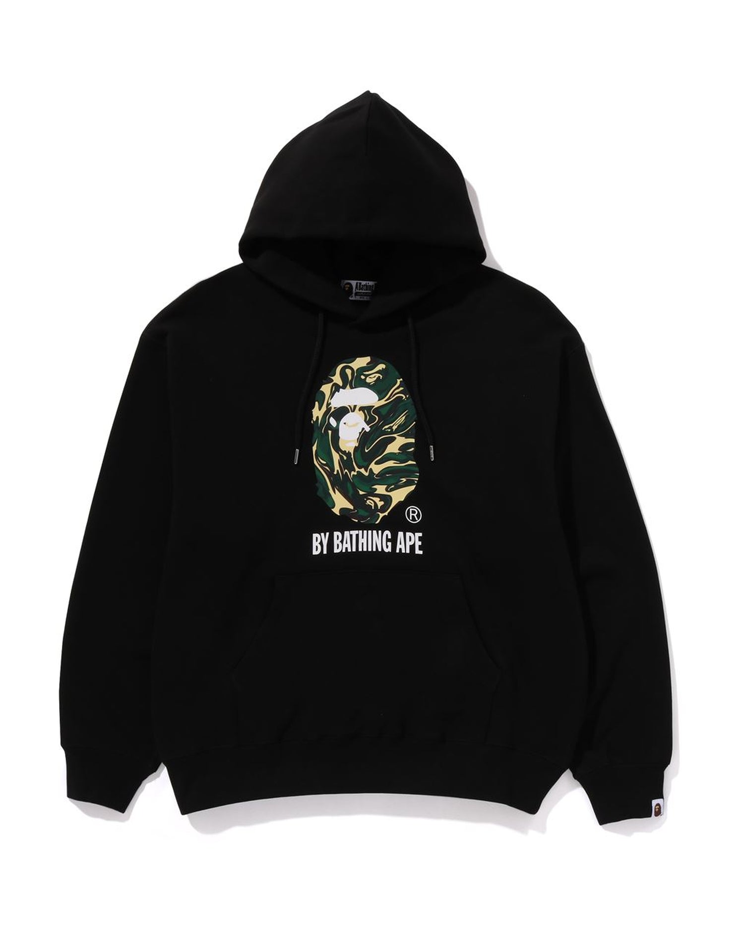 A BATHING APE® Marbling Camo By Bathing Ape Relaxed Fit Pullover