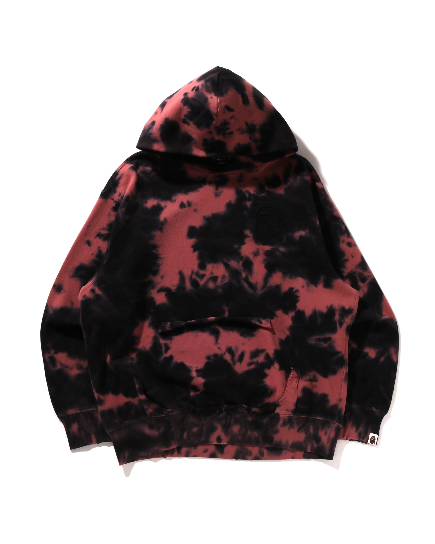 人気ブランド!!【A BATHING APE】BLEACH LOGO PULLOVER HOODIE A BATHING APE® Destroyed Bleach Logo Relaxed Fit Pullover