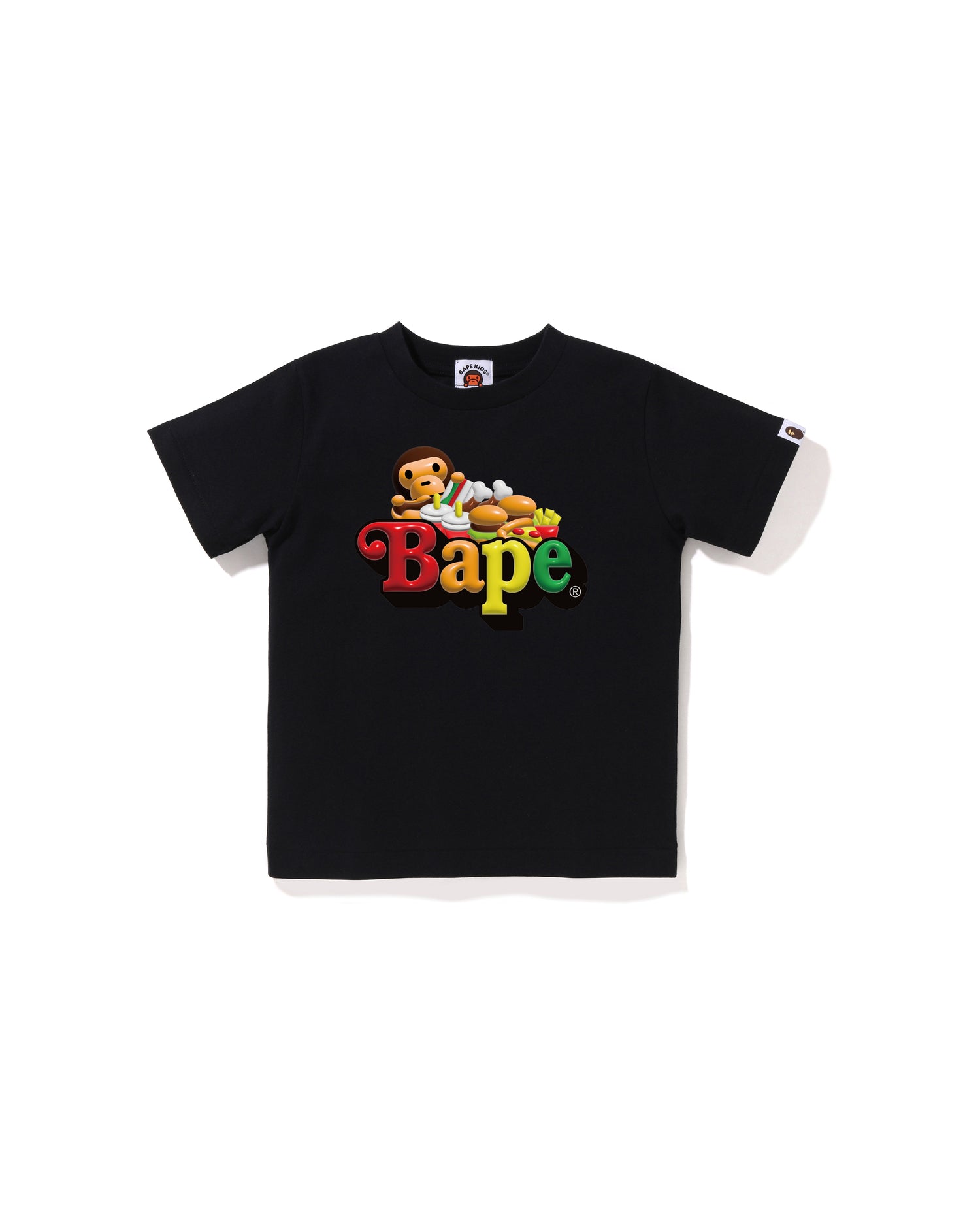A BATHING APE® Kids 3D Milo Junkfood On BAPE Tee | Bape official