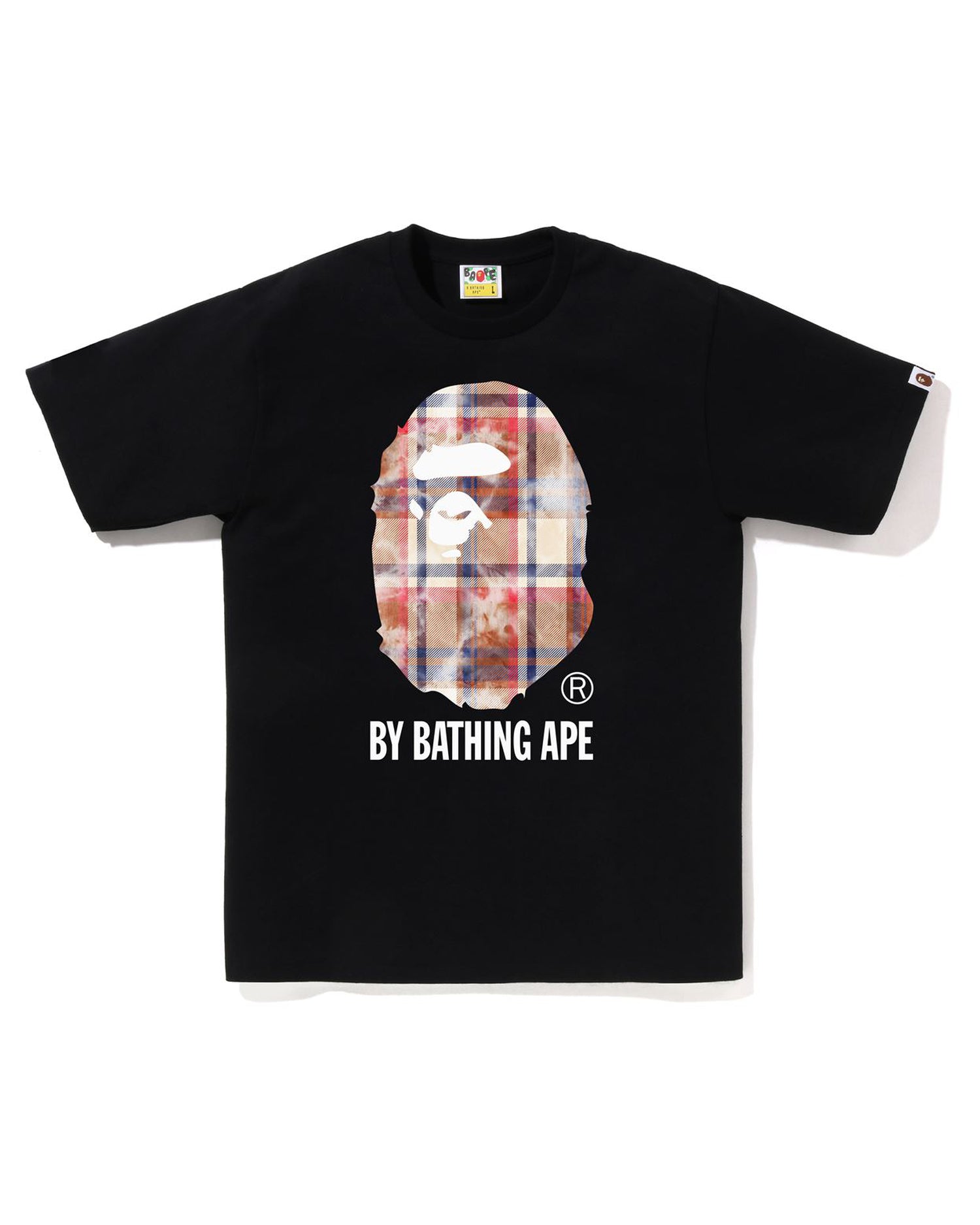 A BATHING APE Bleached BAPE Check By Bathing Ape Tee Bape Official a-bathing-ape-bleached-bape-check-by-bathing-ape-tee-bape-official