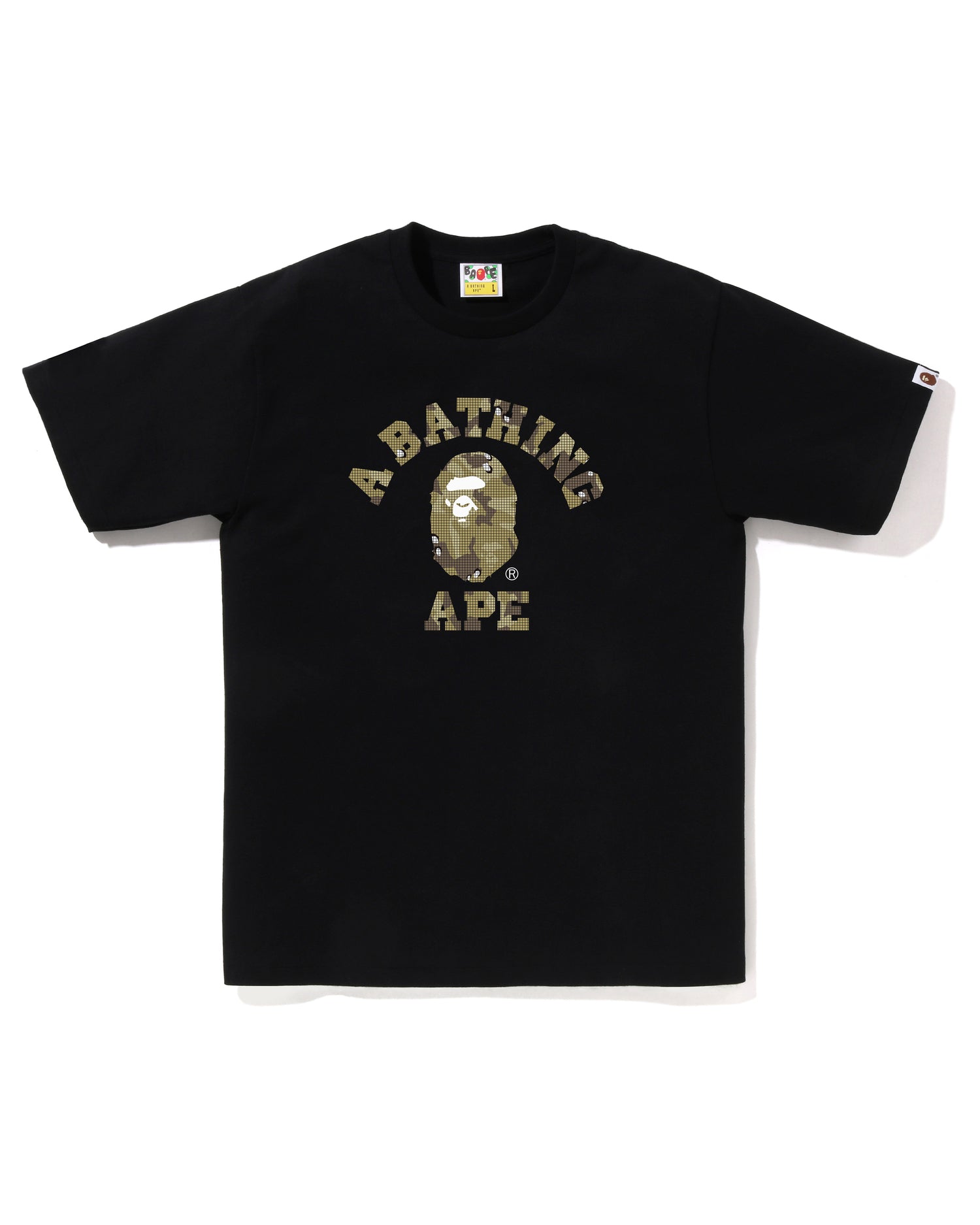 BAPE by A Bathing Ape College Black shops T-shirt