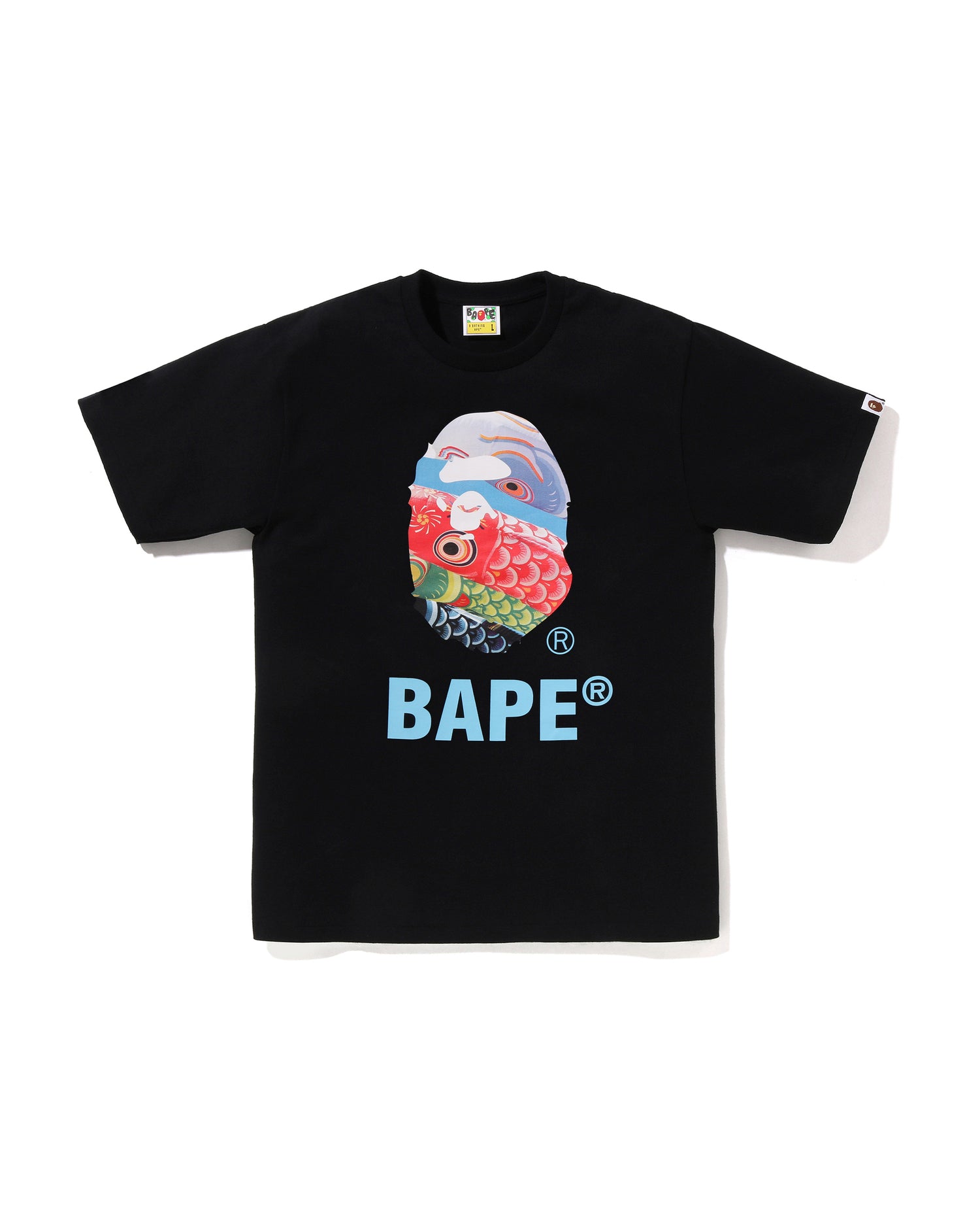 A BATHING APE® Carp Streamer Photo Ape Head Tee | Bape official