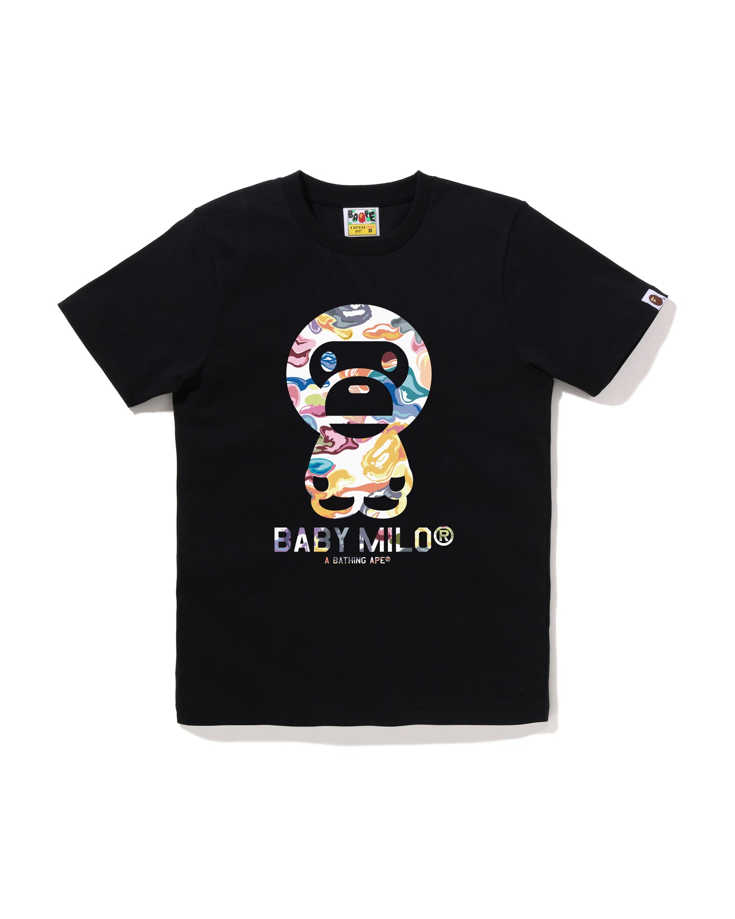 A BATHING APE® Art Camo Baby Milo Tee | Bape official website