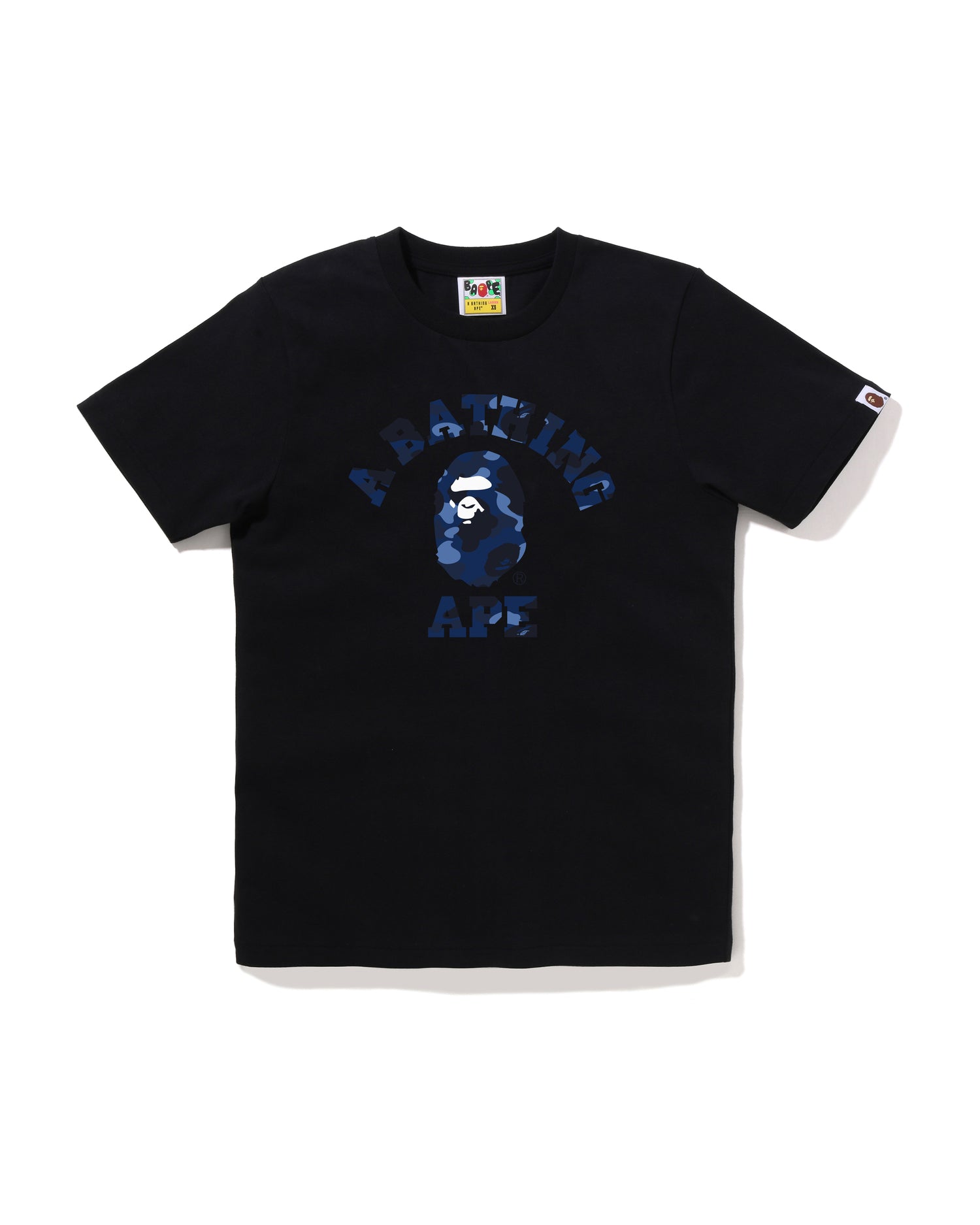 A BATHING APE® Color Camo College Tee | Bape official