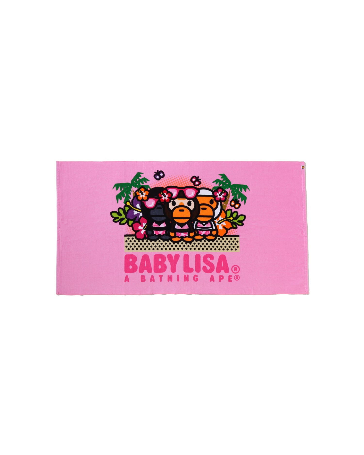 A BATHING APE® Beach Summer Lisa Girls Beach Towel | Bape official