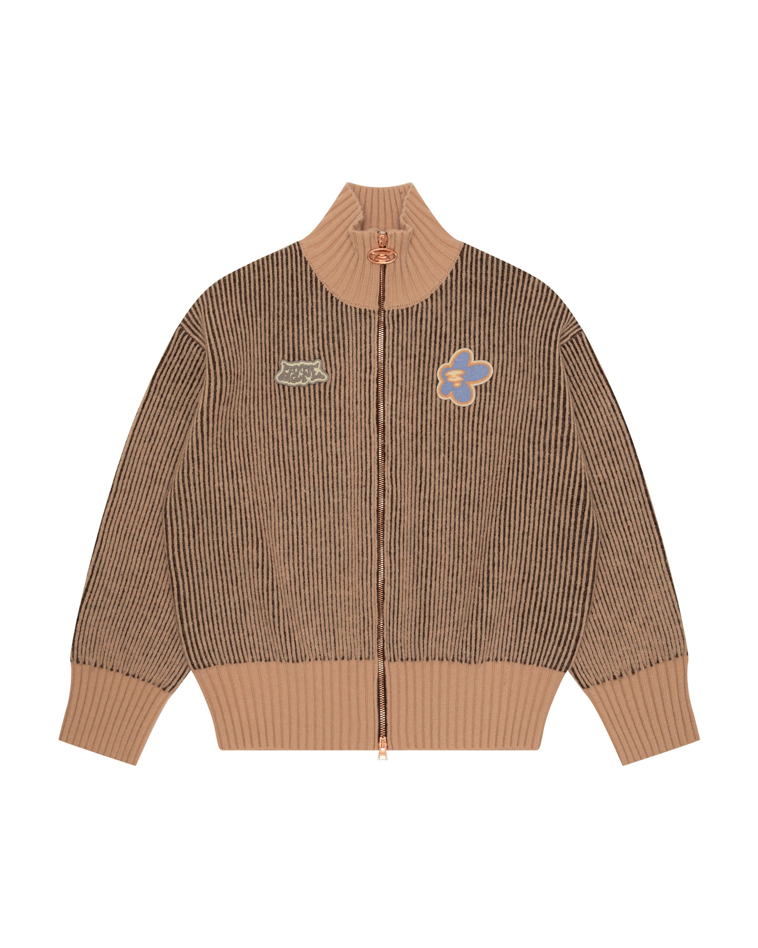 Aape Logo rib zip-up cardigan | Bape official website – INT