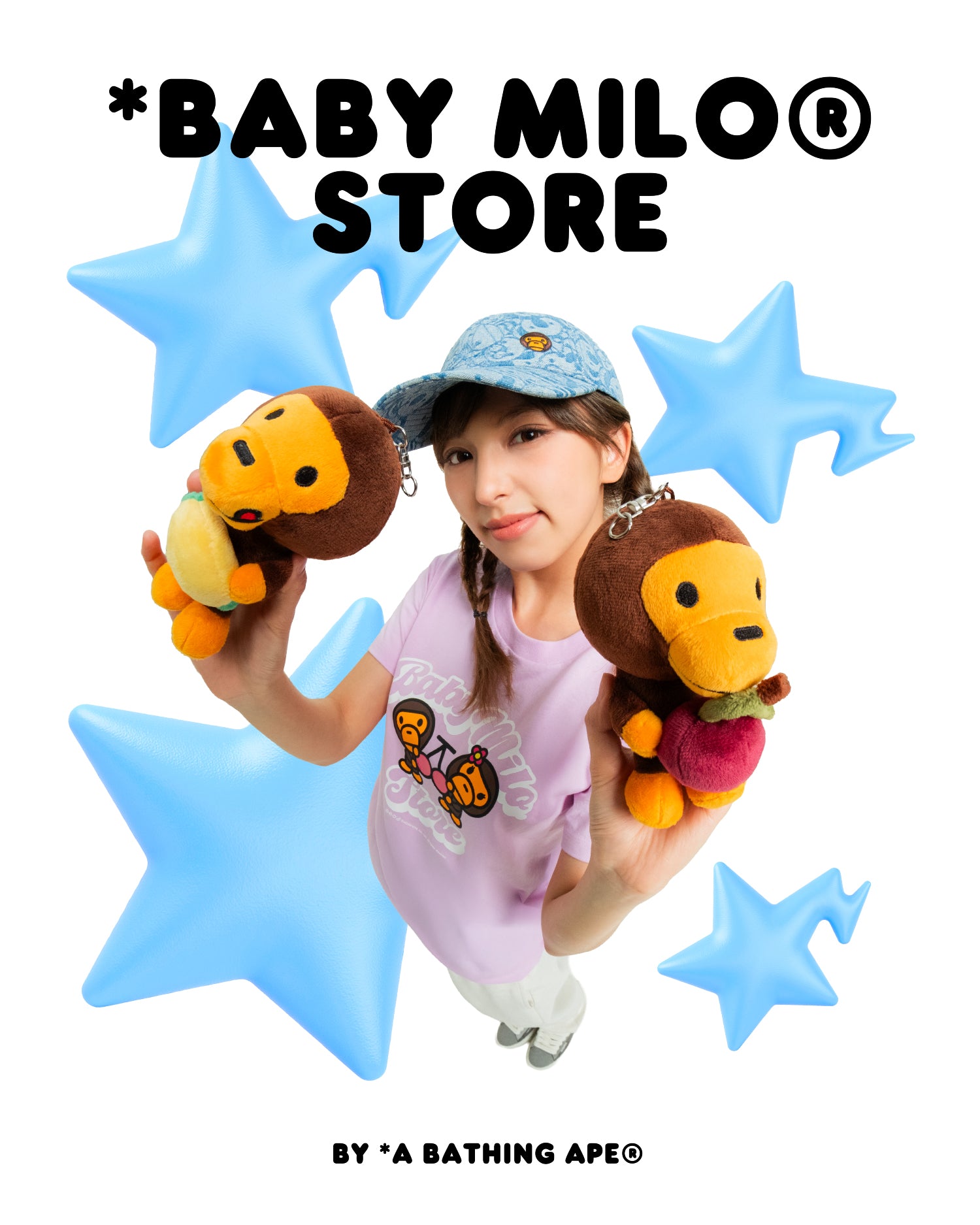 BABY MILO® STORE Baby Milo plush keychain | Bape official website