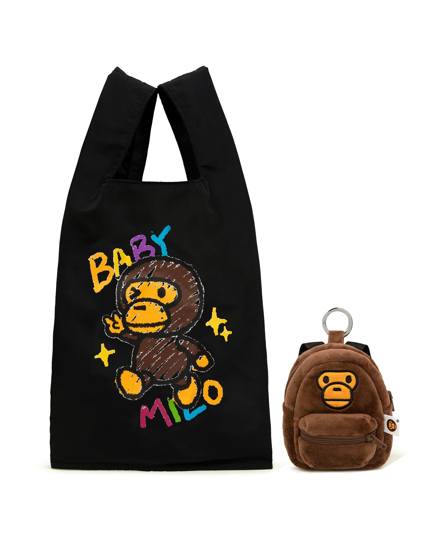 バッグ BABY MILO KEYCHAIN ECO BAG BABY MILO KEYCHAIN ECO BAG | bape.com