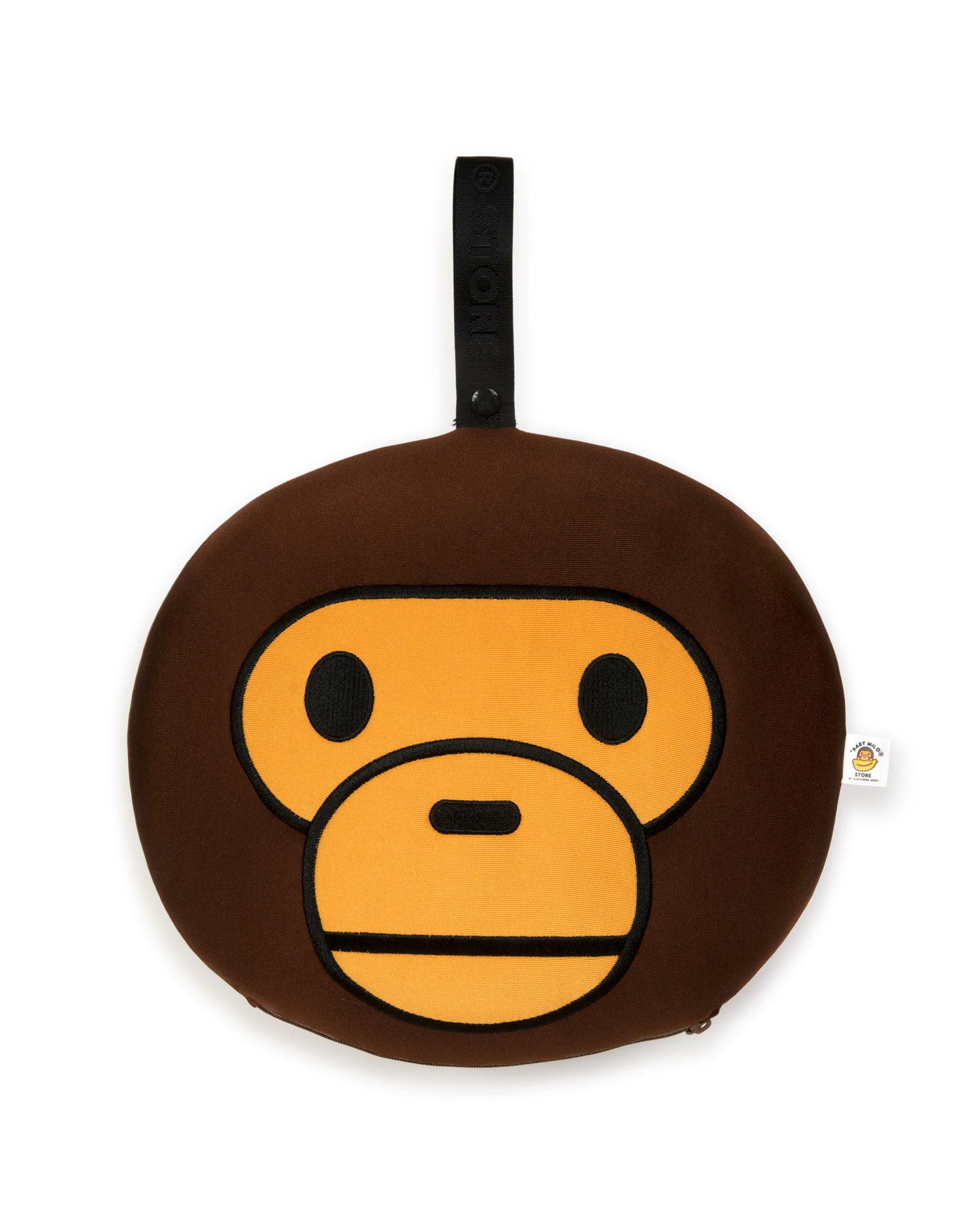 アクセサリー BABY MILO CUSHION BAPE Brown & Orange Baby Milo Seat Cushion A Bathing Ape
