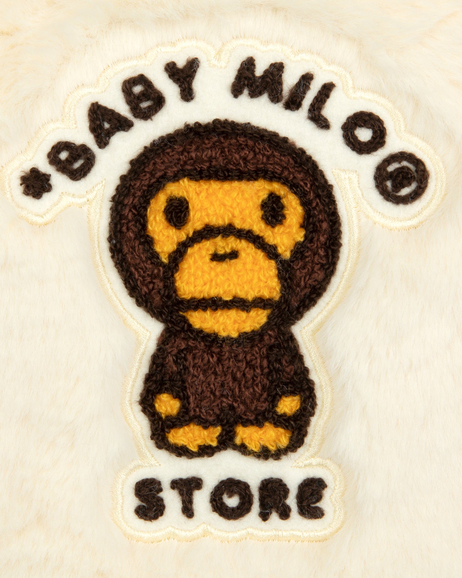 BABY MILO® STORE Baby Milo furry medium backpack | Bape