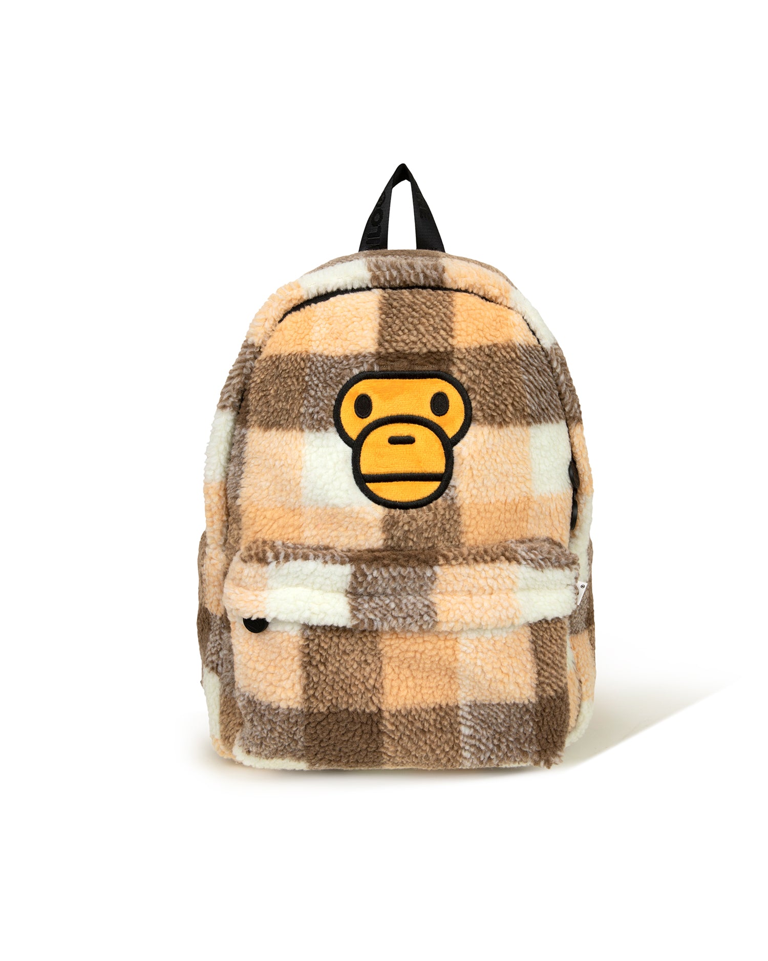 バッグ Bape BABY MILO MINI FAUX FUR BACKPACK BAPE Women's Baby Milo Mini Fur Backpack Ivory - SS24 - US