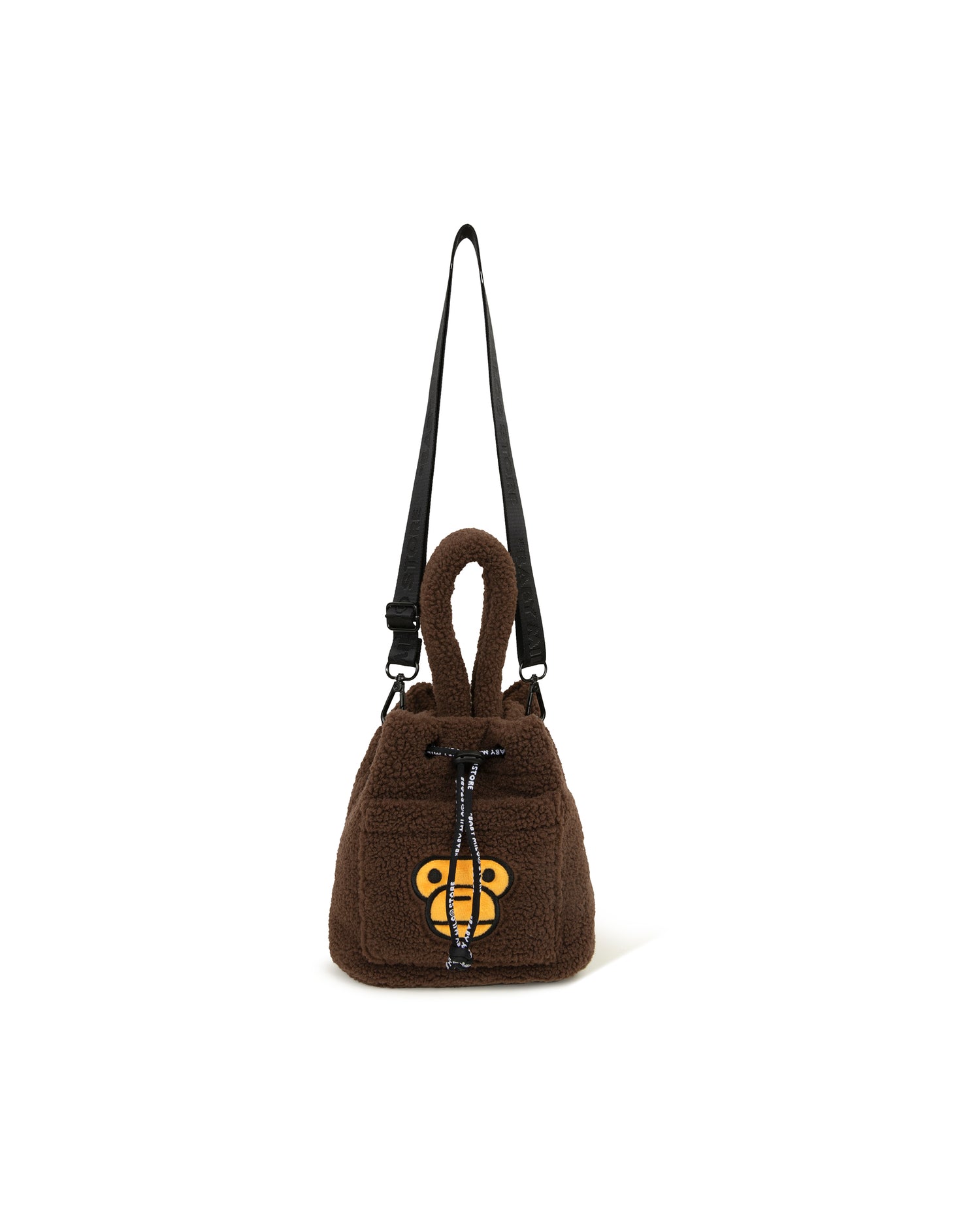 BABY MILO® STORE Sherpa fur mini cross bag | Bape official website