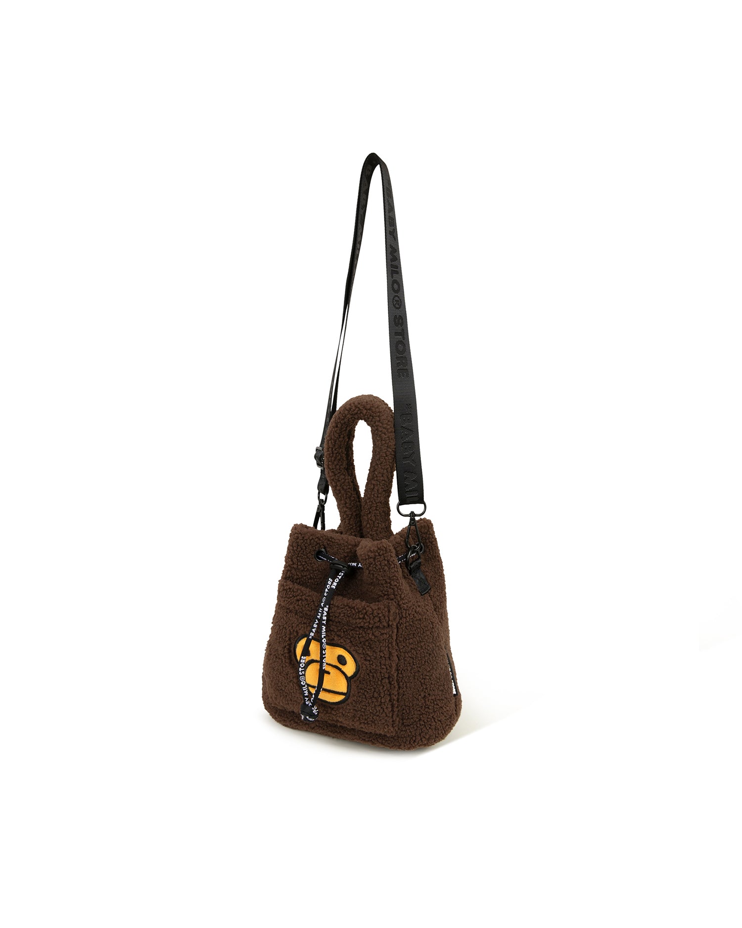 BABY MILO® STORE Sherpa fur mini cross bag | Bape official website