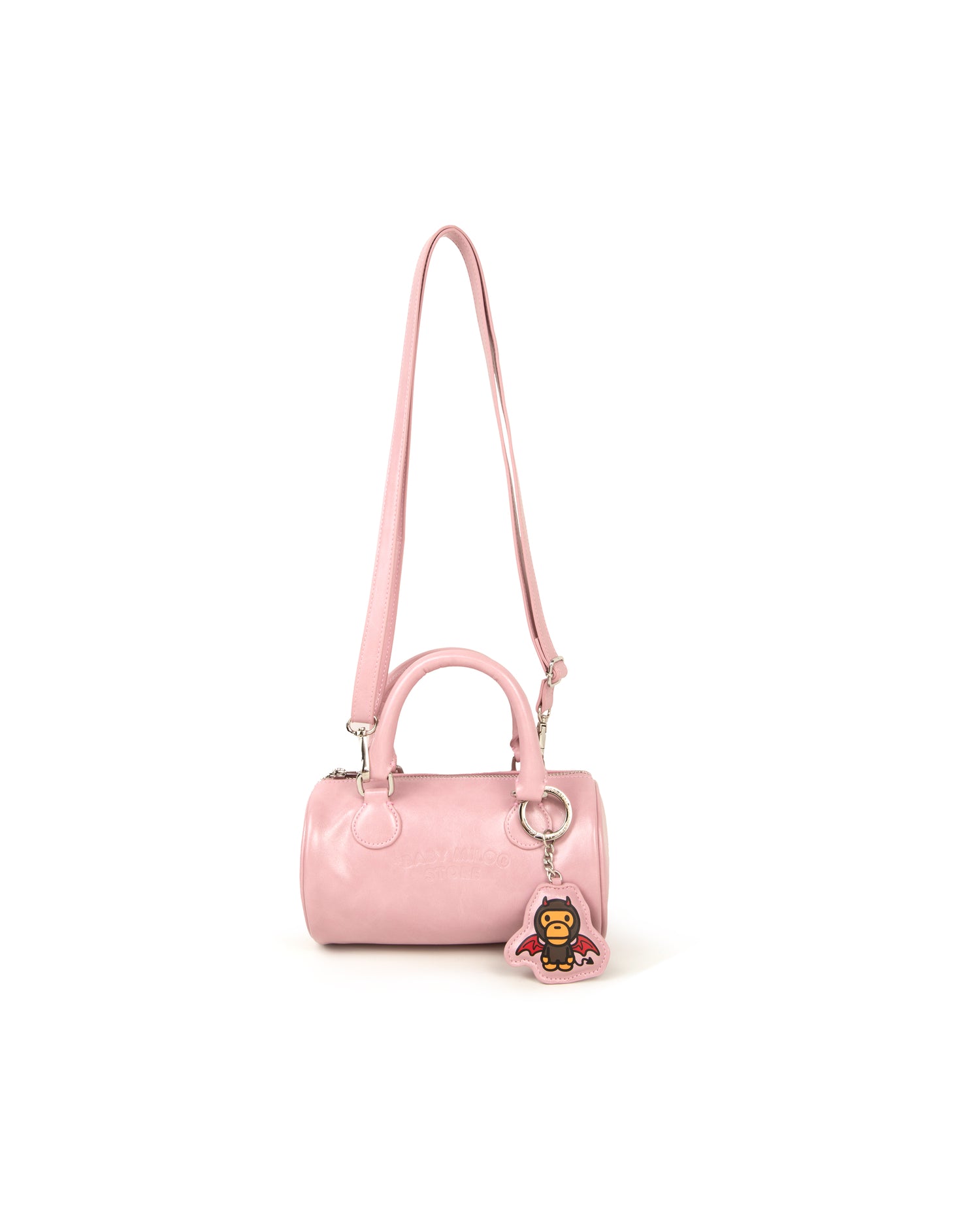 BABY MILO® STORE Faux leather small barrel bag | Bape official