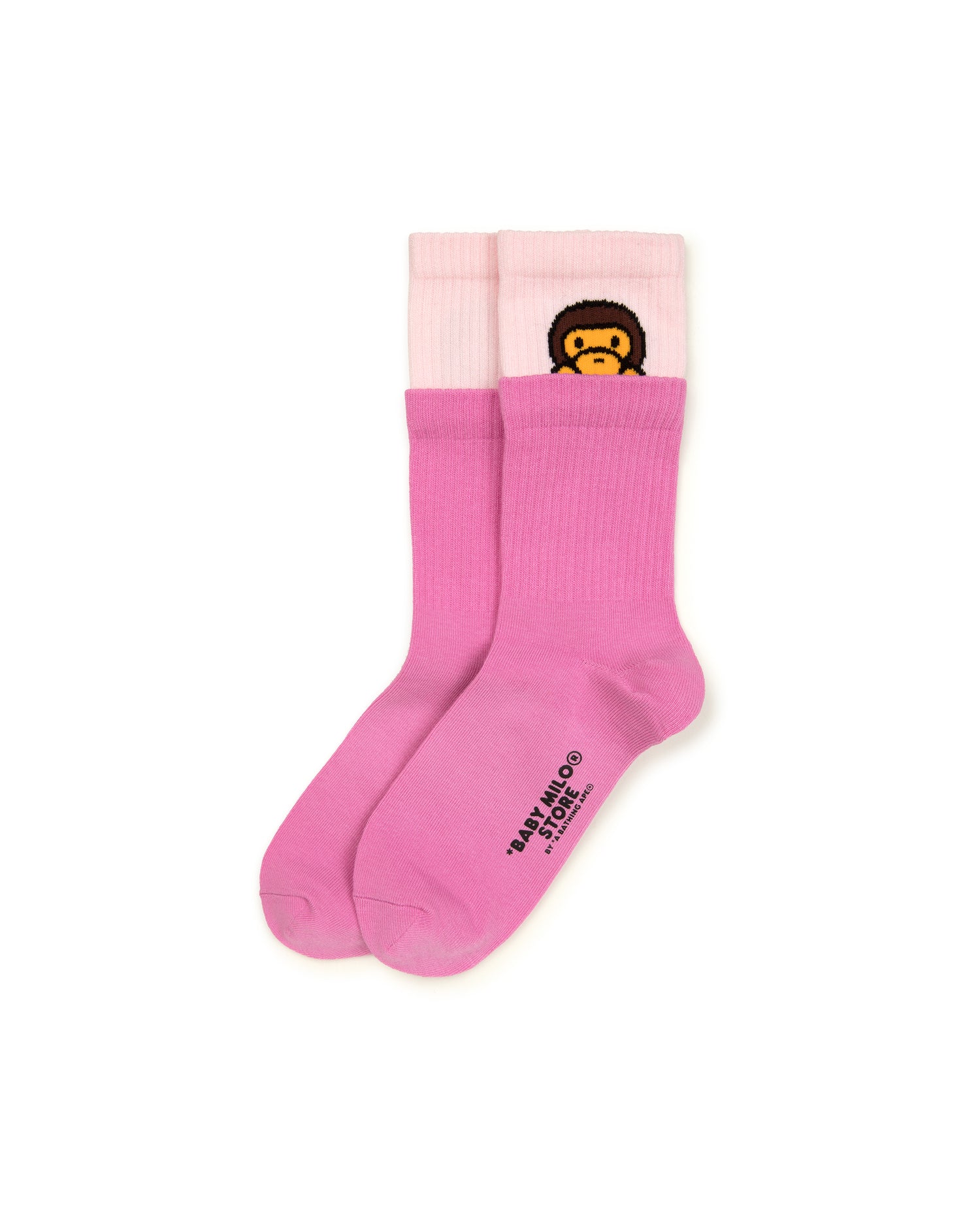 BABY MILO® STORE Baby Milo two-tone socks | Bape official website