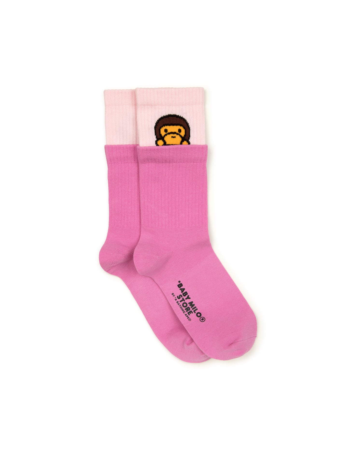 BABY MILO® STORE Baby Milo two-tone socks | Bape official website