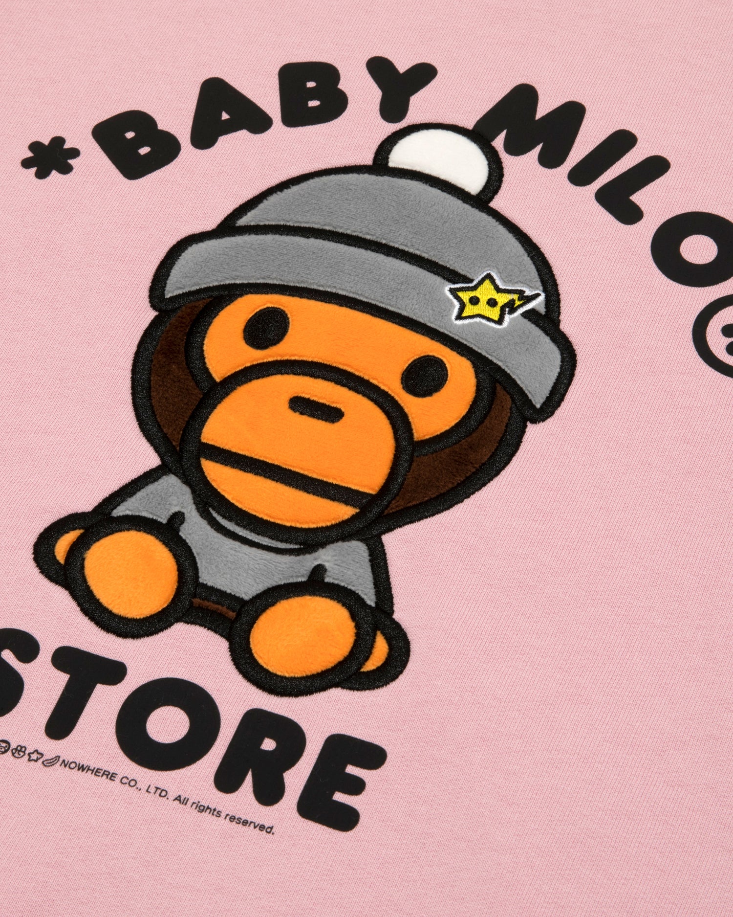 BABY MILO® STORE Baby Milo crew neck sweatshirt | Bape official
