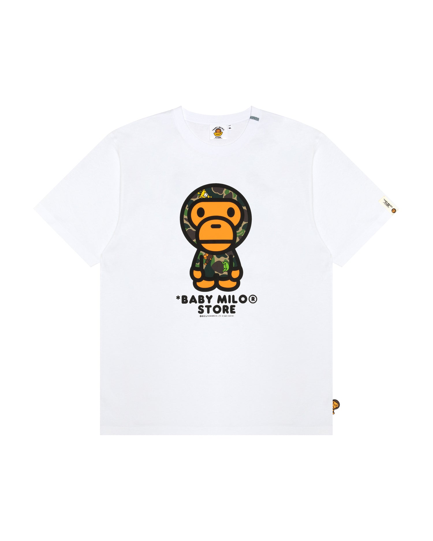 BABY MILO® STORE Milo regular fit tee | Bape official