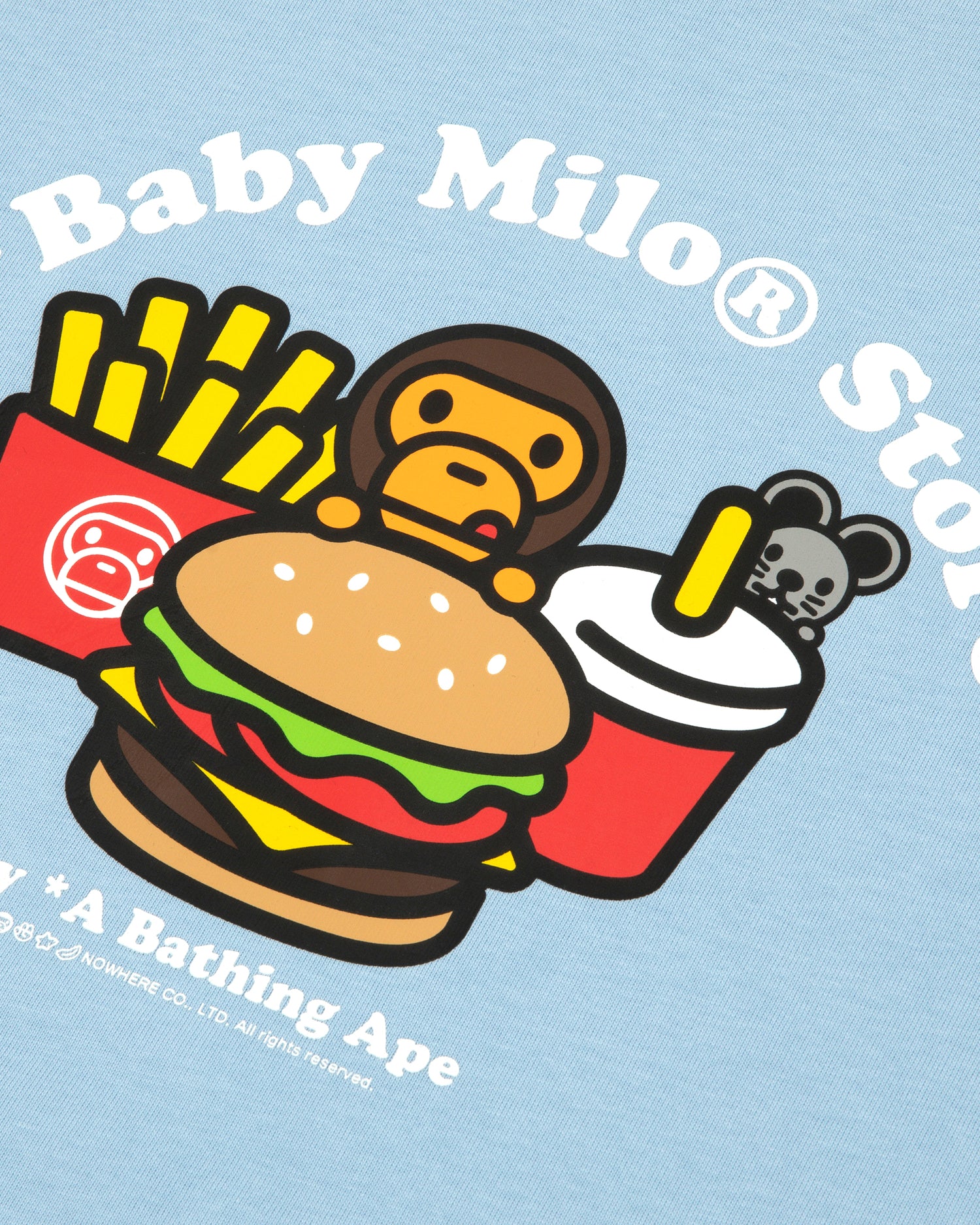 BABY MILO® STORE Milo regular fit tee | Bape official website
