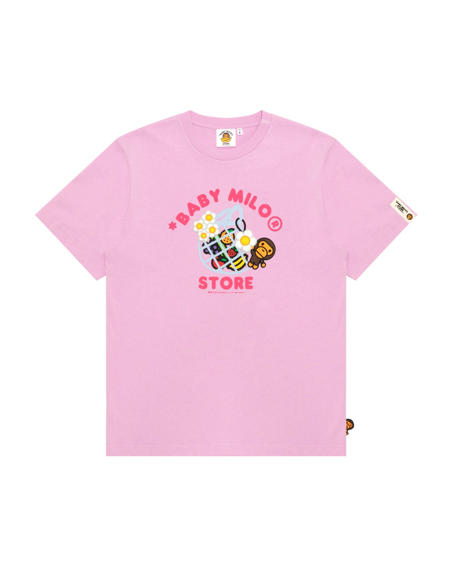 BABY MILO® STORE Baby Milo graphic tee | Bape official website