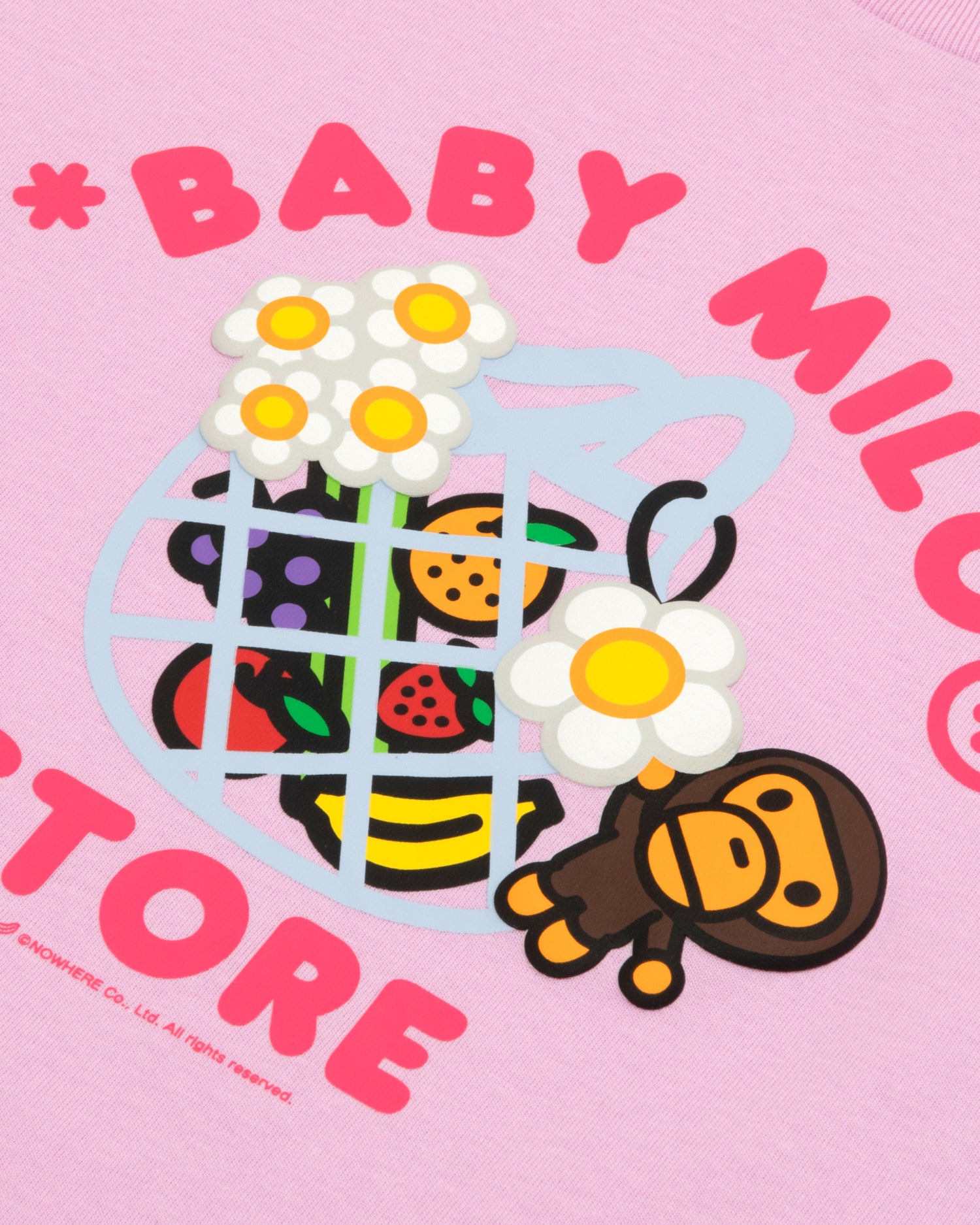 BABY MILO® STORE Baby Milo graphic tee | Bape official website