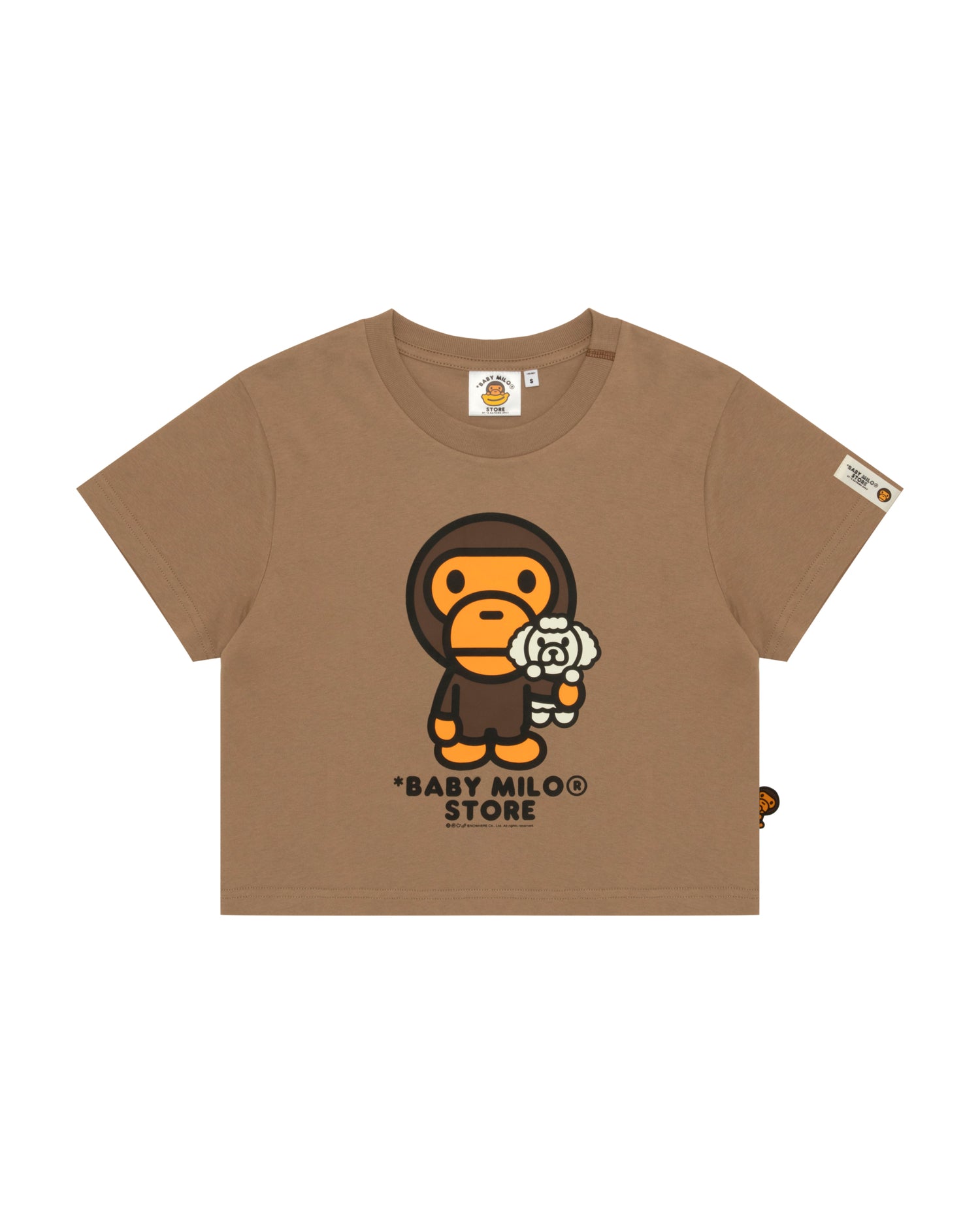 BABY MILO® STORE Baby Milo cropped tee | Bape official website