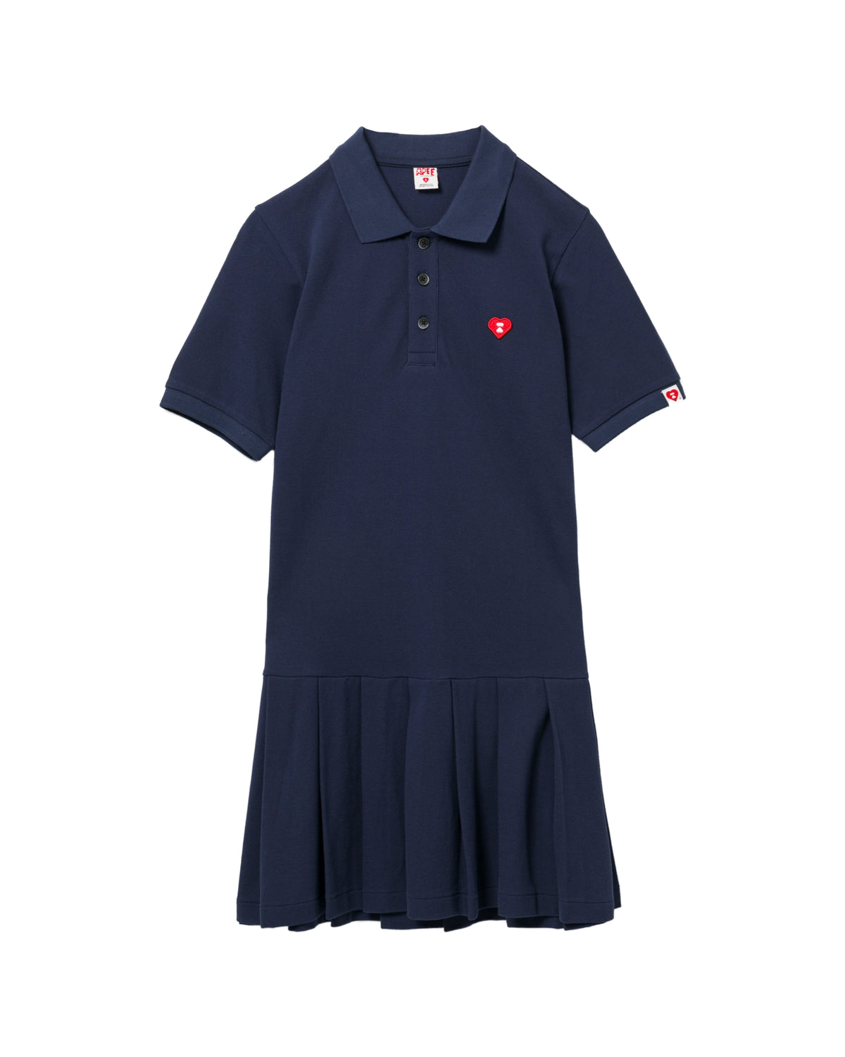 APEE Heart badge polo dress