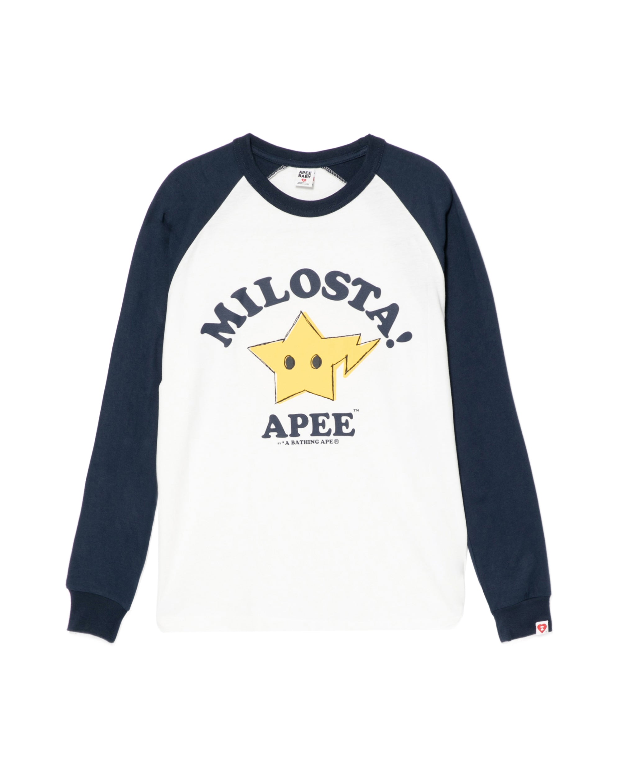 APEE Milosta raglan sleeve ls tee | Bape official website – INT