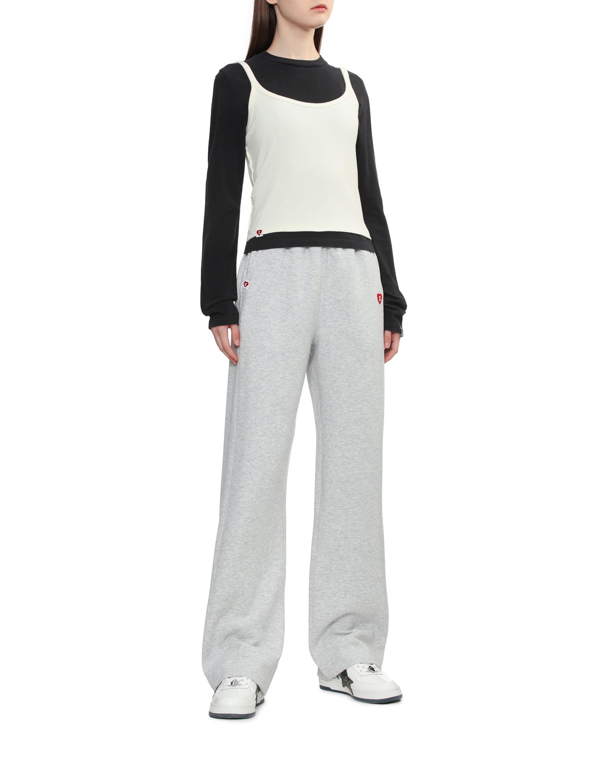 APEE Heart logo sweat pants | Bape official website – INT.BAPE.COM