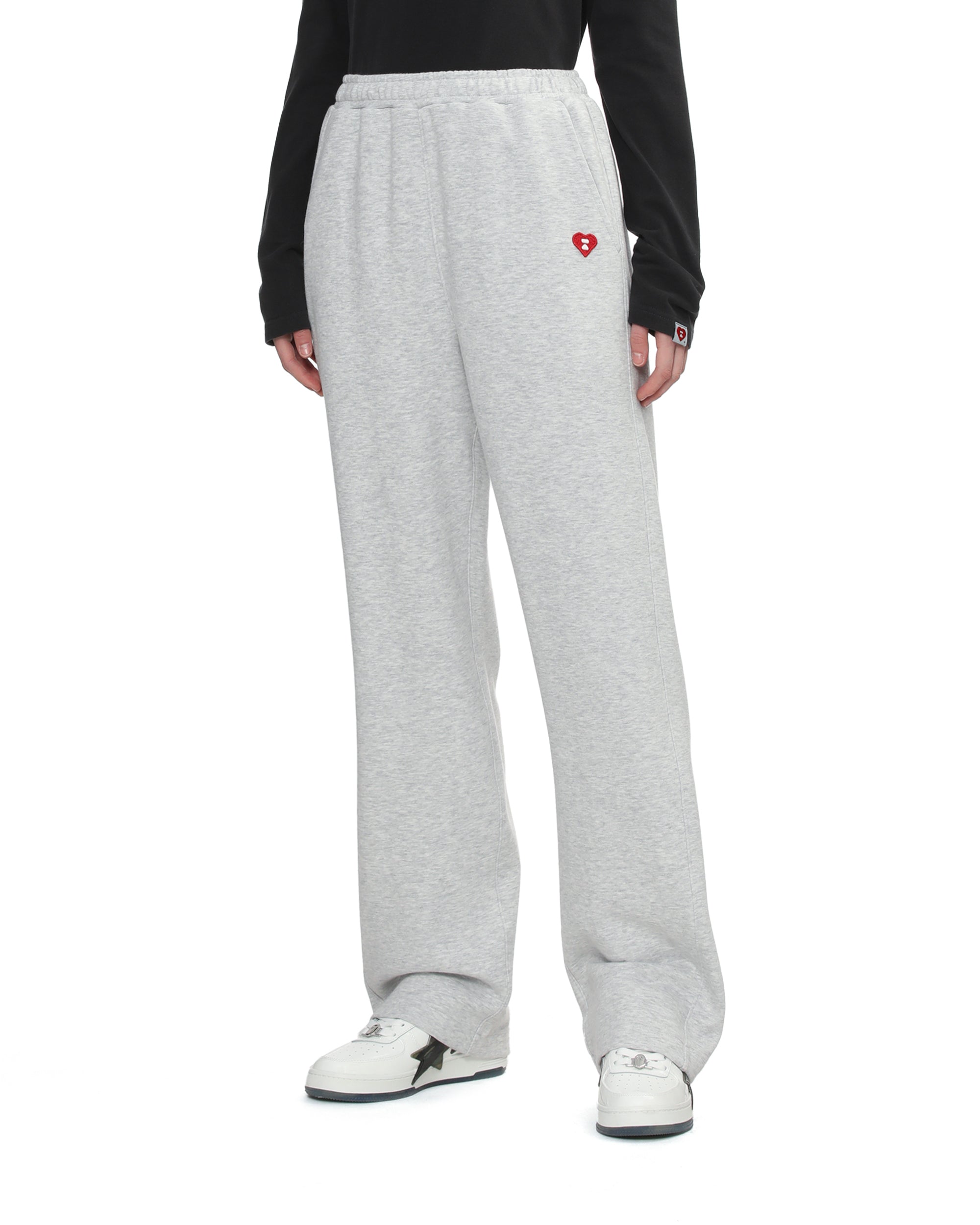 APEE Heart logo sweat pants | Bape official website – INT.BAPE.COM