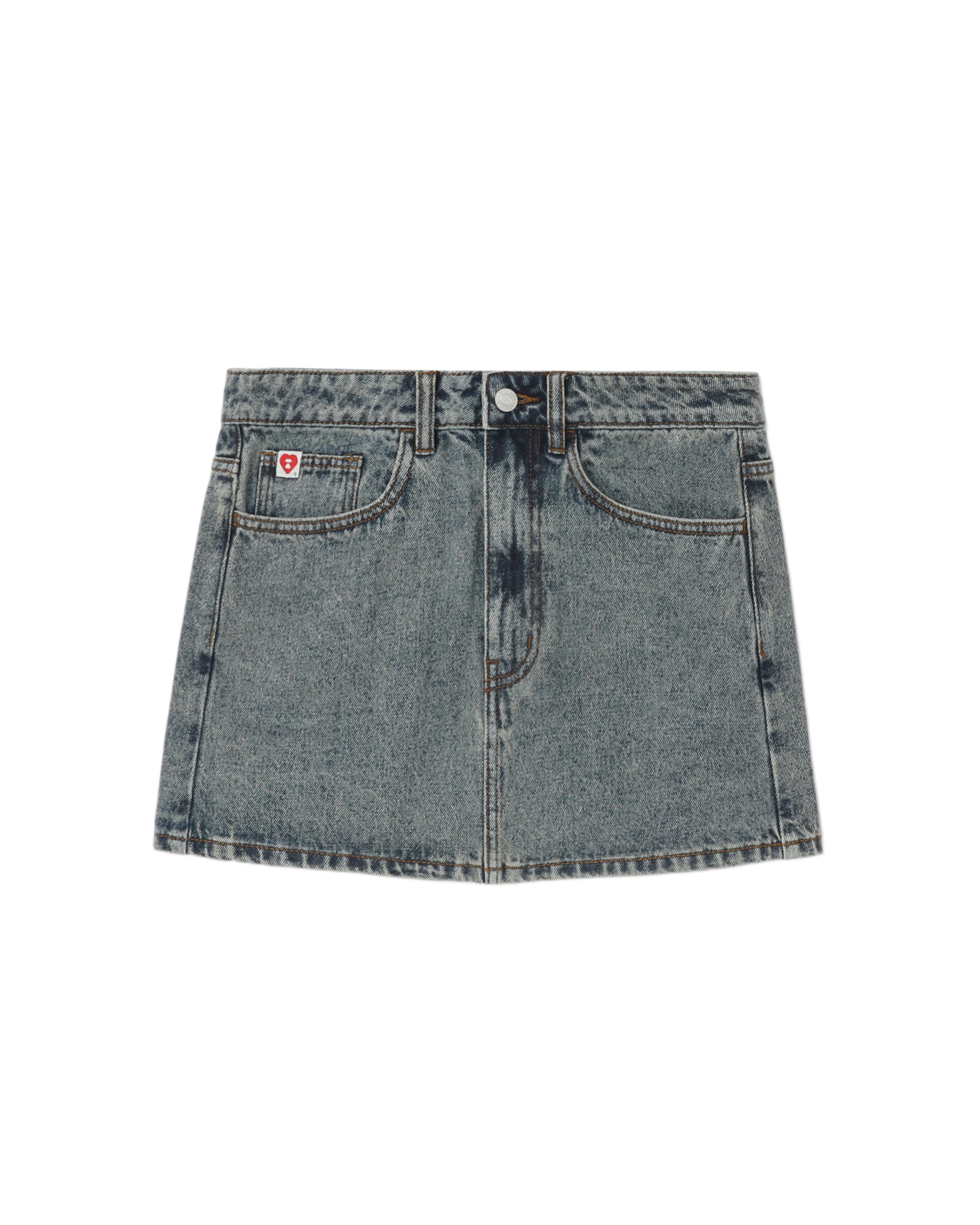 A BATHING APE デニムミニスカート APEE Denim mini skirt | Bape official website – INT.BAPE.COM