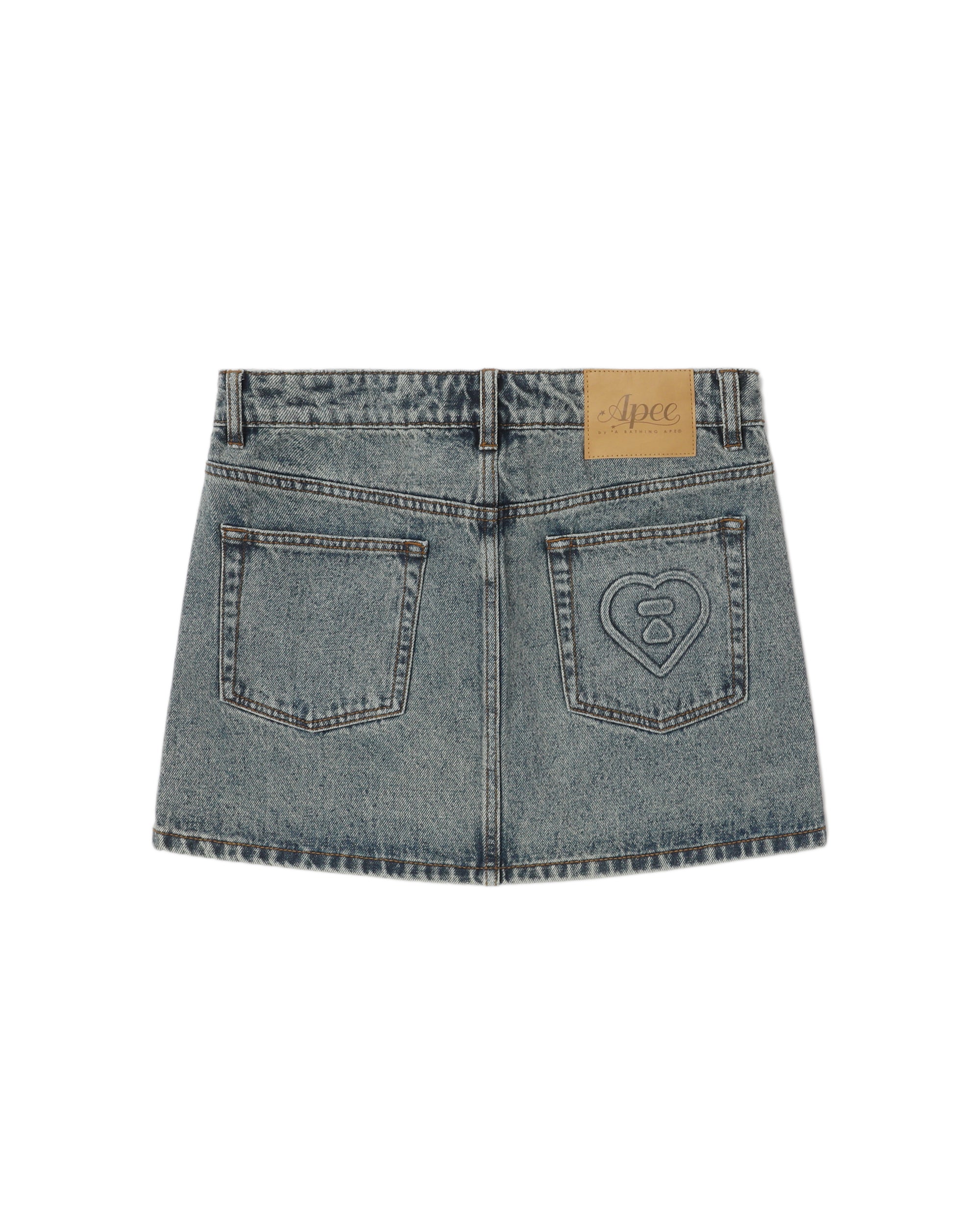 ✨人気✨A BATHING APE エイプ デニムミニスカート XS APEE Denim mini skirt | Bape official website – INT.BAPE.COM