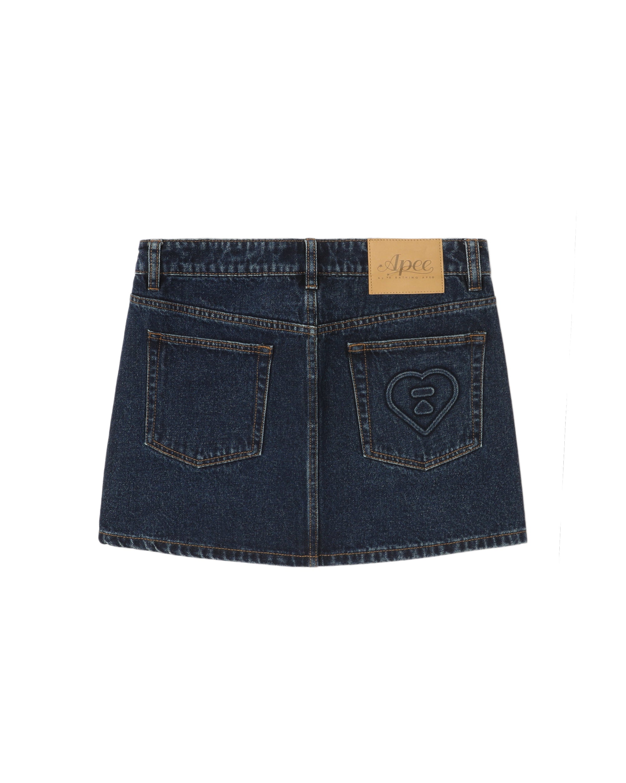 APEE Denim mini skirt | Bape official website – INT.BAPE.COM