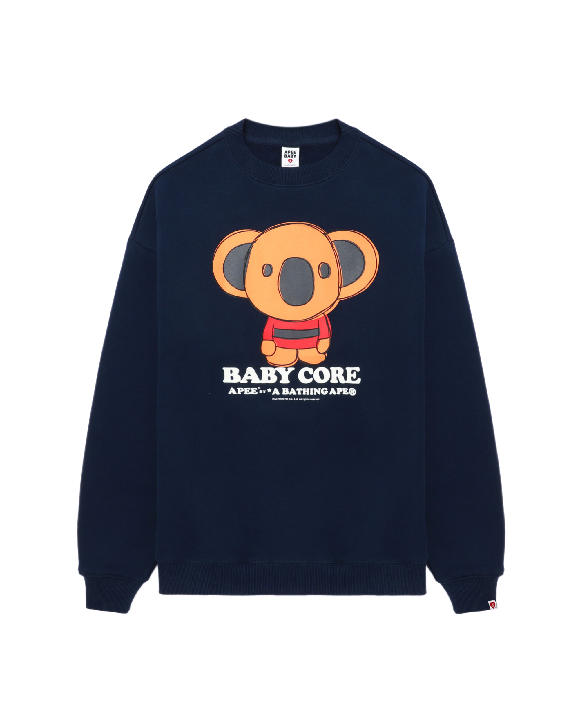 APEE Koala graphic sweatshirt | Bape official website – INT.BAPE.COM