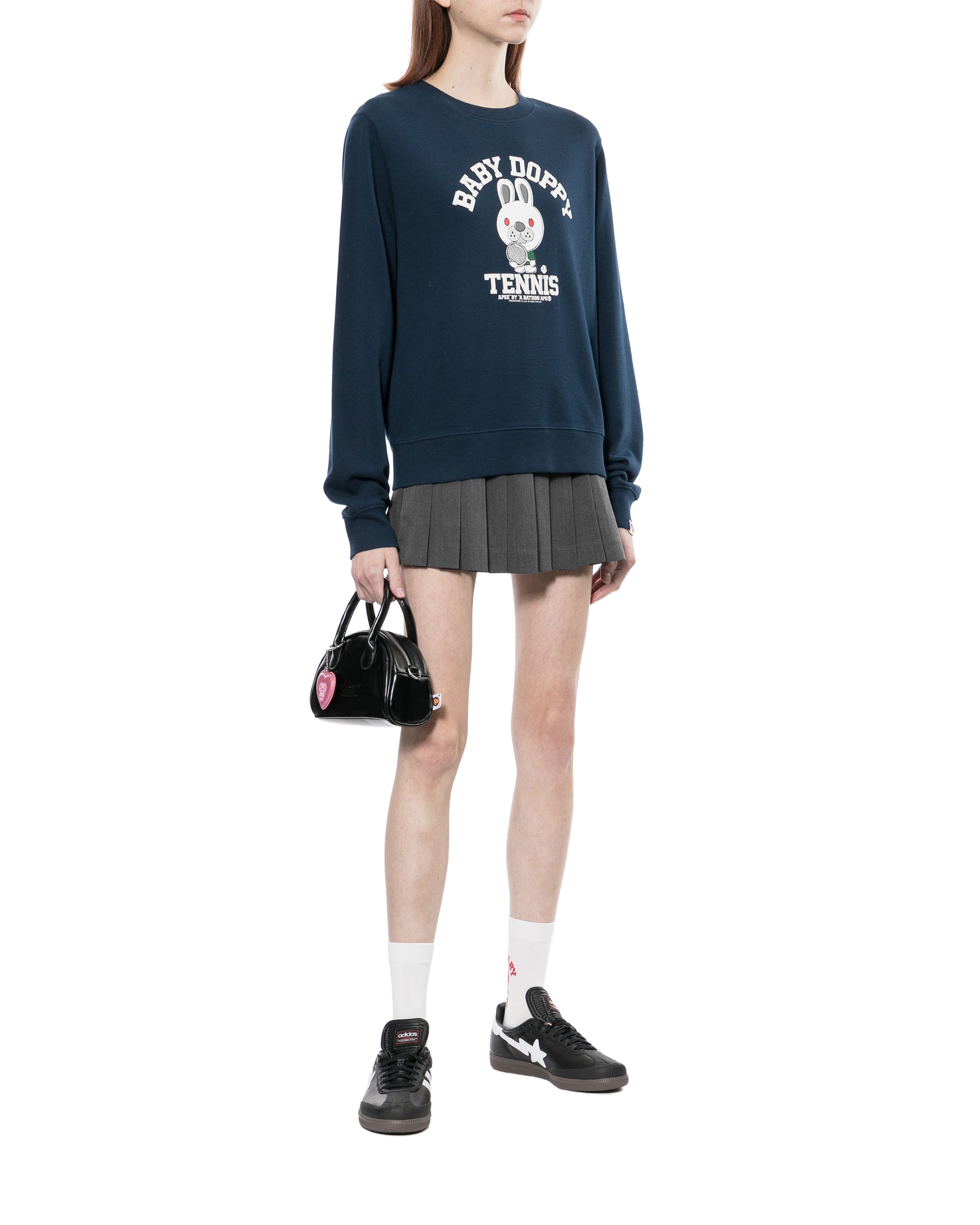 エイピー BABY DOPPY PRINTED SWEAT SHIRT#2 APEE Baby doppy print sweat shirt | Bape official website – INT