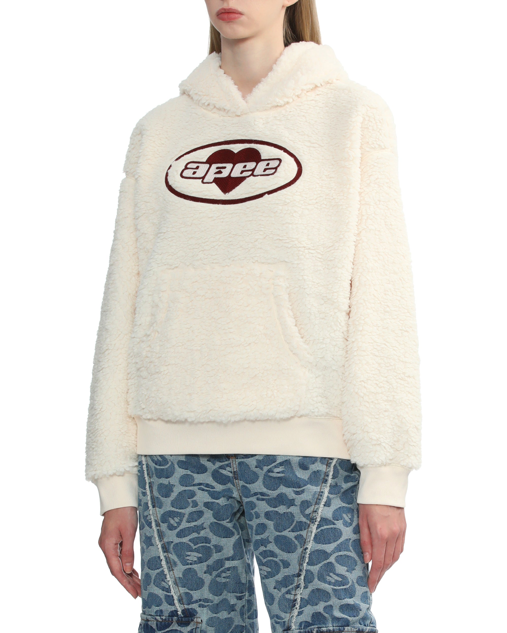 APEE Sherpa hoodie Bape official website INT.BAPE.COM