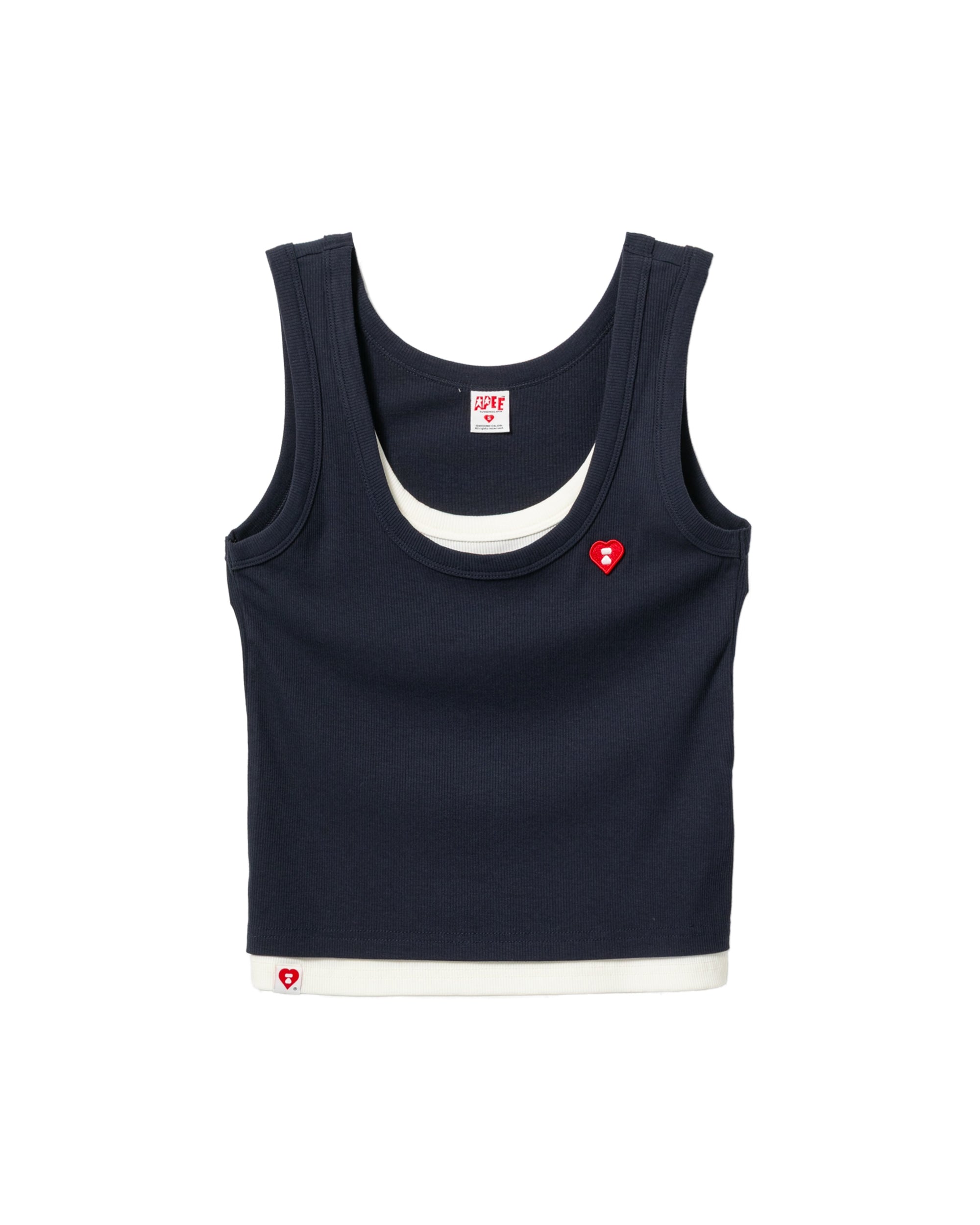 APEE Layered tank top | Bape official website – INT.BAPE.COM