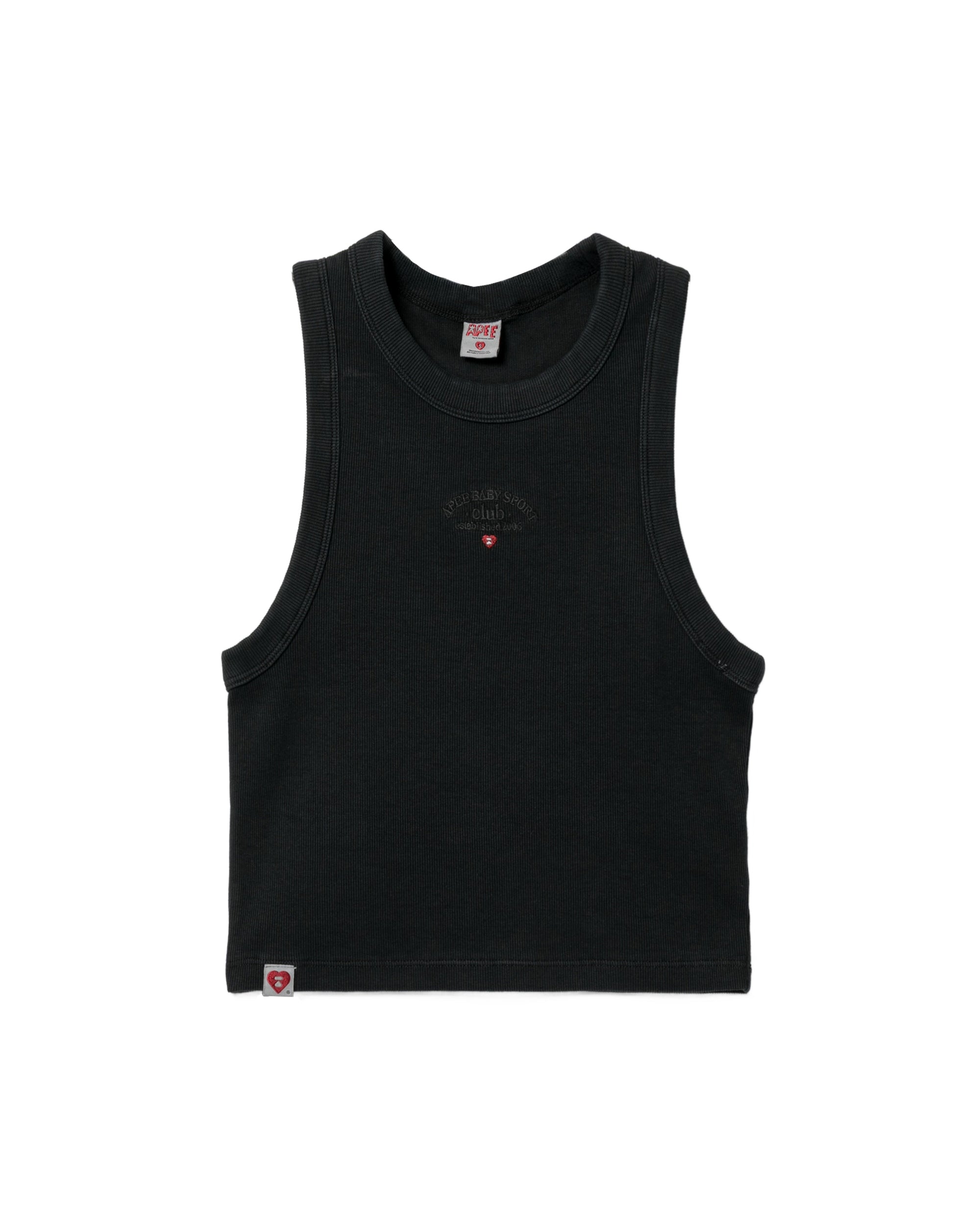 APEE Logo ribbed tank top | Bape official website – INT.BAPE.COM