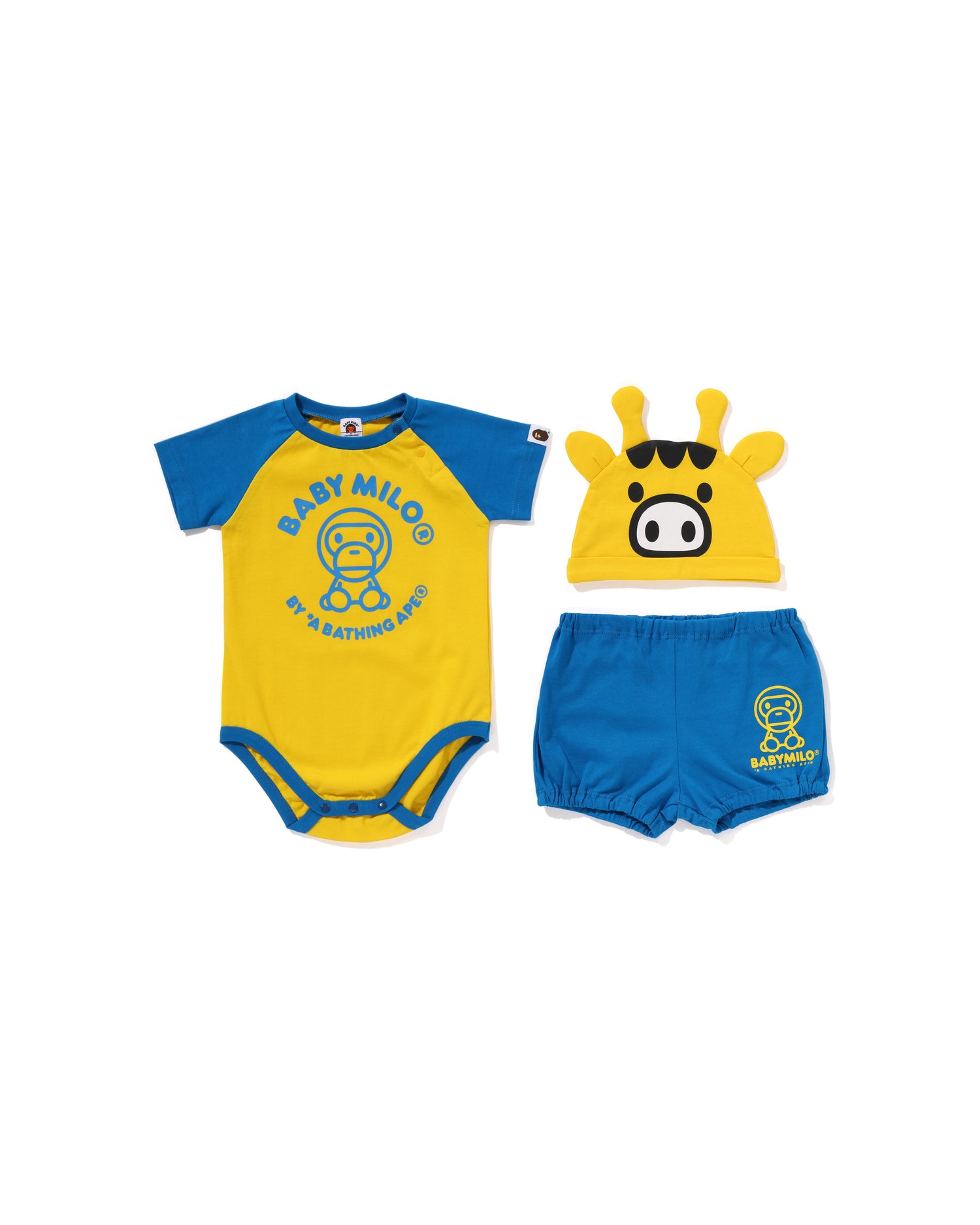 A BATHING APE® Babies Baby Milo Frieds Baby Gift Set | Bape
