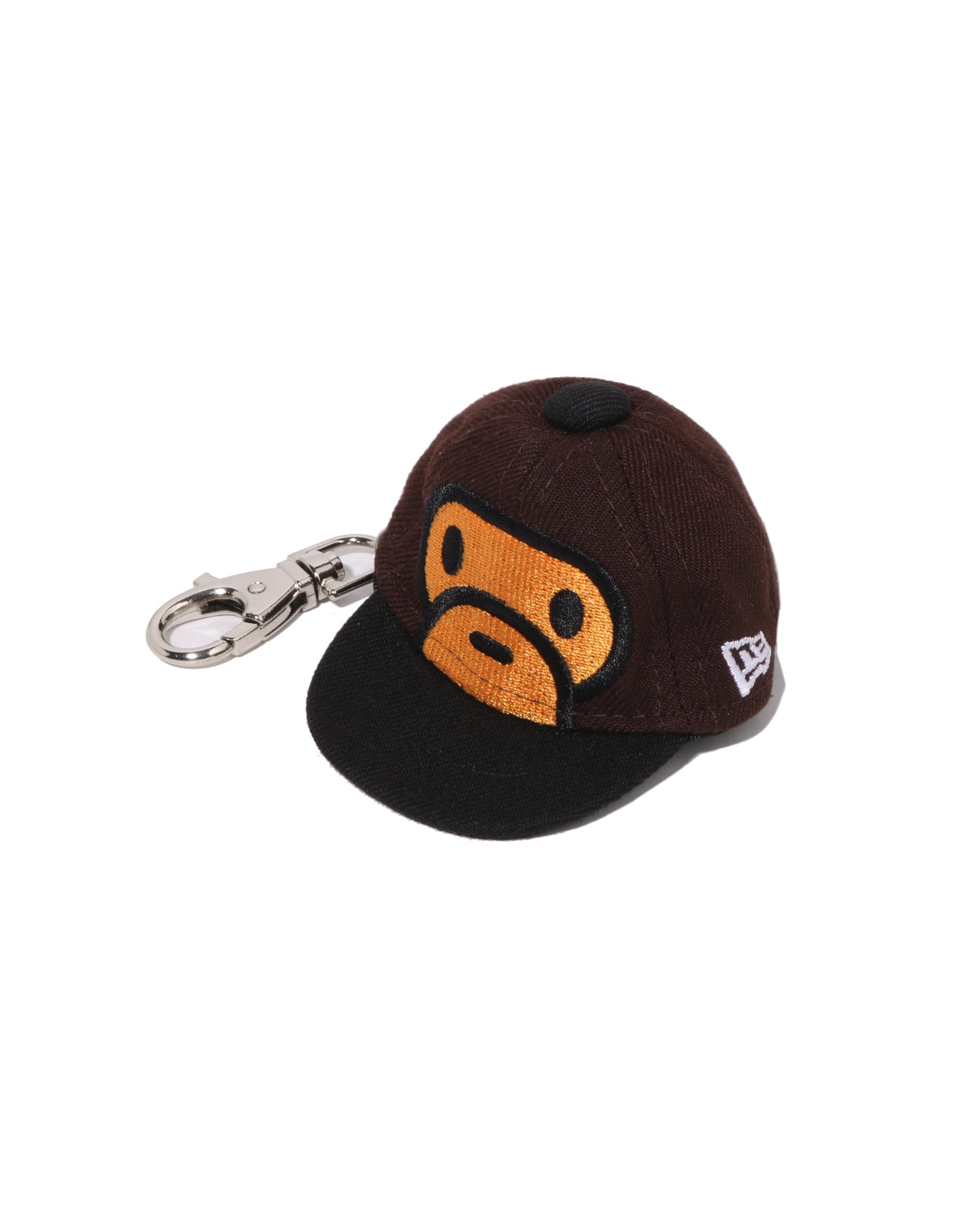 A BATHING APE® Kids Milo Face New Era Cap Key Chain | Bape
