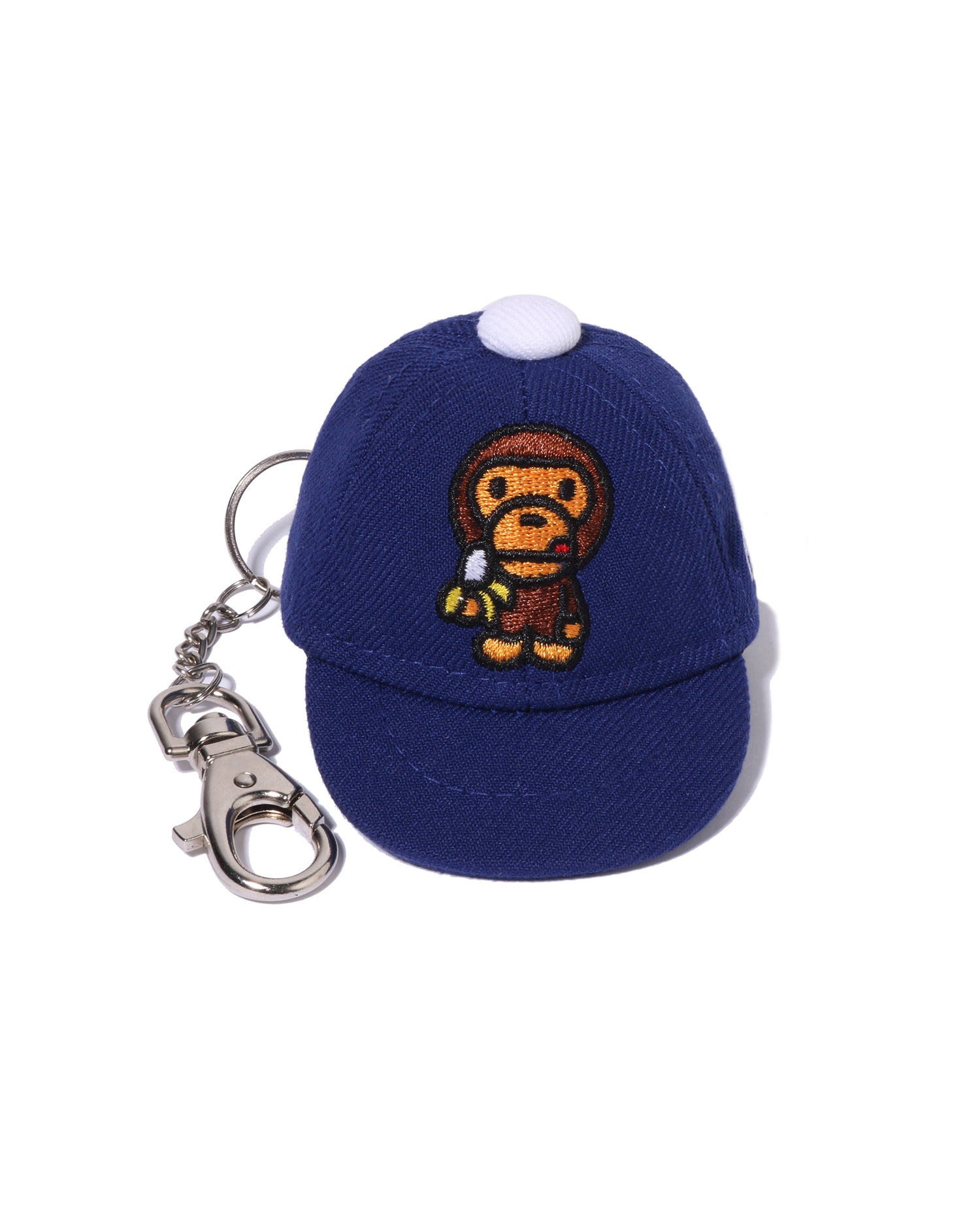 A BATHING APE® Kids Baby Milo Banana New Era Cap Key Chain | Bape